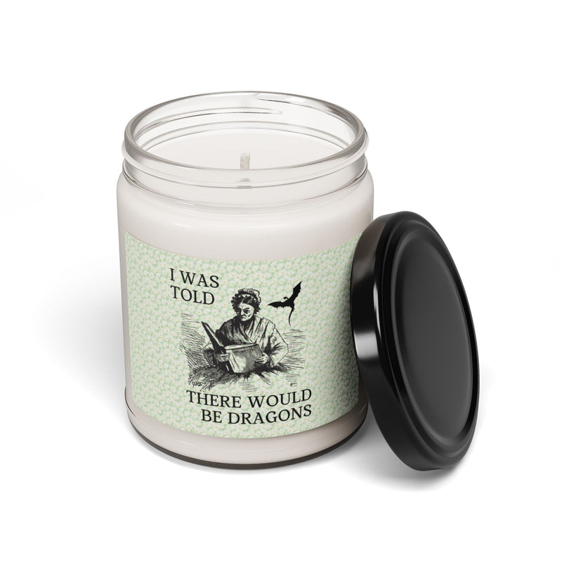 Book Lover Candle: I Was Told There'd Be Dragons - Opal and June