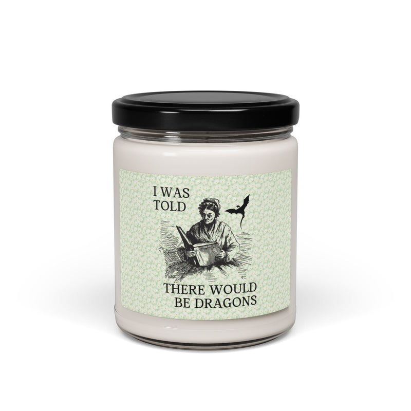 Cat Reading Romance Candle