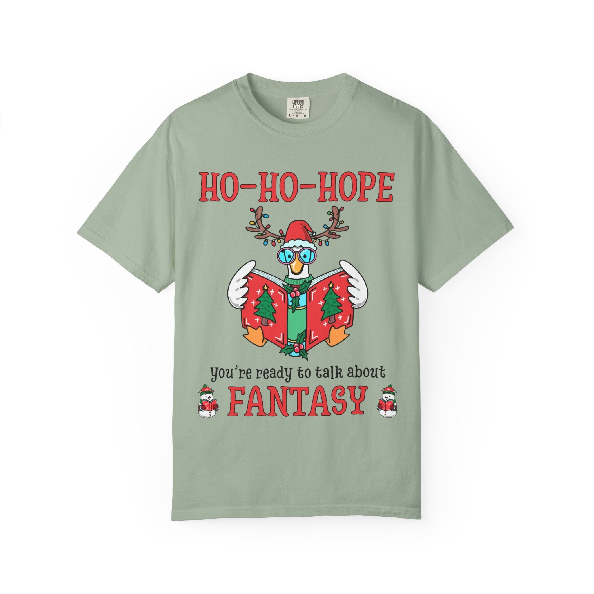 Book Lover Christmas Matching Tee Shirts for School Librarians, Reading Teacher, English Literature Professor, High School ELA Department - Opal and June