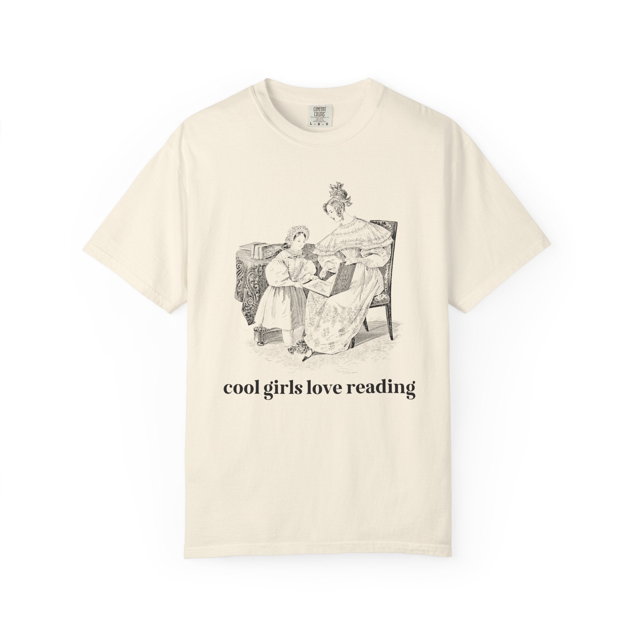 Book Lover Gift Idea for Librarian or Mom Teaching Daughter to Read: Cool Girls Love Reading, Sweet Bookish Gift for Bookworm, Moms who Read - Opal and June