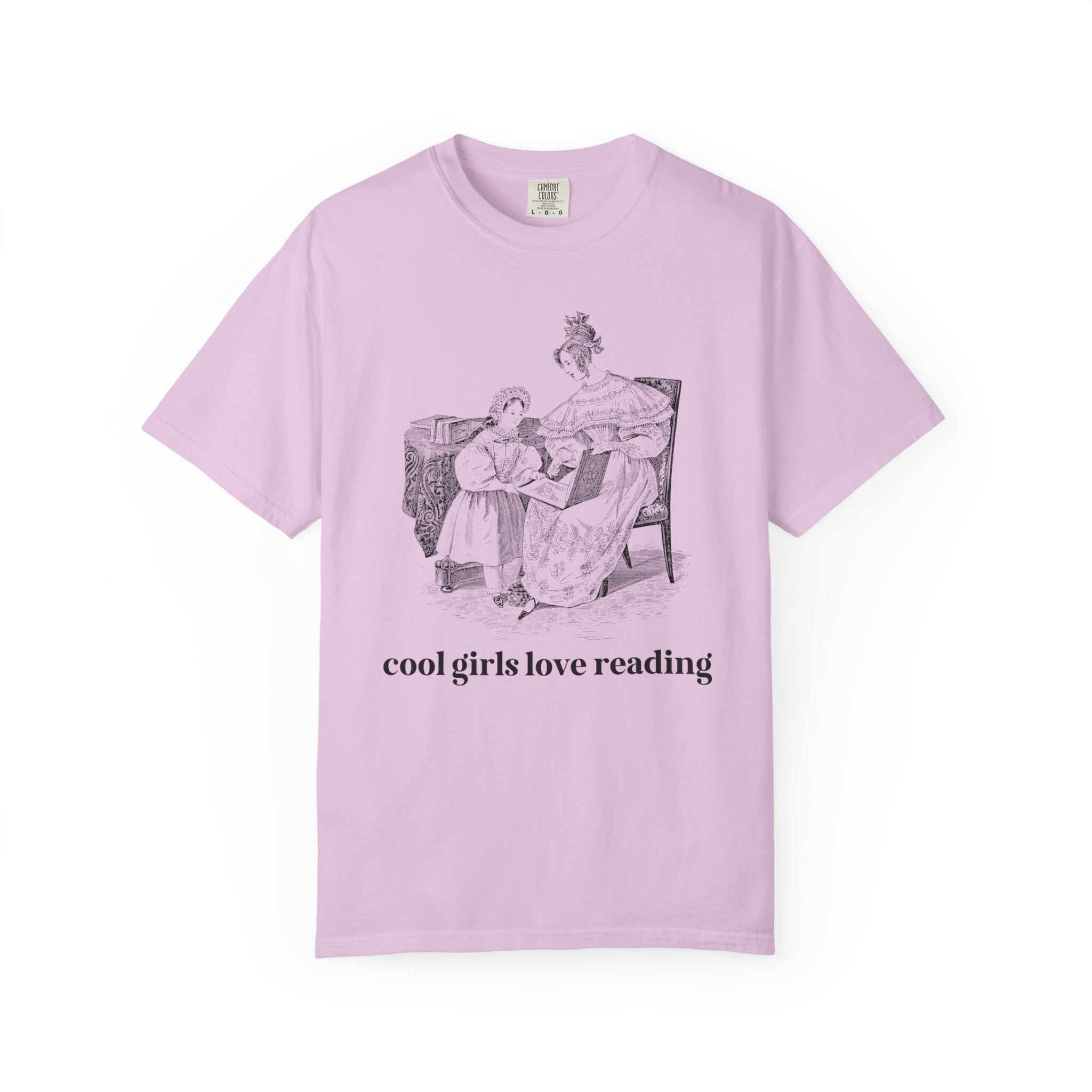 Book Lover Gift Idea for Librarian or Mom Teaching Daughter to Read: Cool Girls Love Reading, Sweet Bookish Gift for Bookworm, Moms who Read - Opal and June