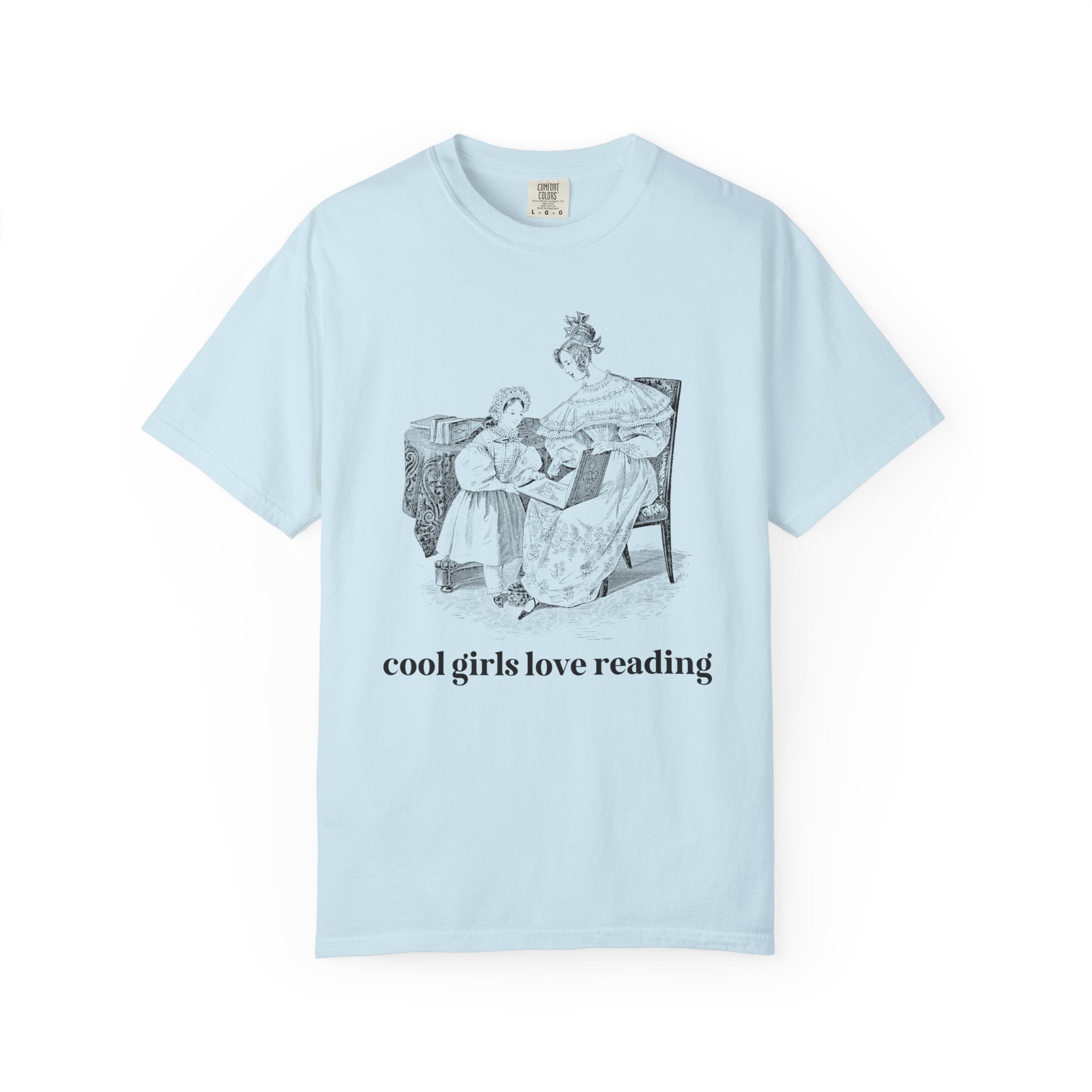 Book Lover Gift Idea for Librarian or Mom Teaching Daughter to Read: Cool Girls Love Reading, Sweet Bookish Gift for Bookworm, Moms who Read - Opal and June