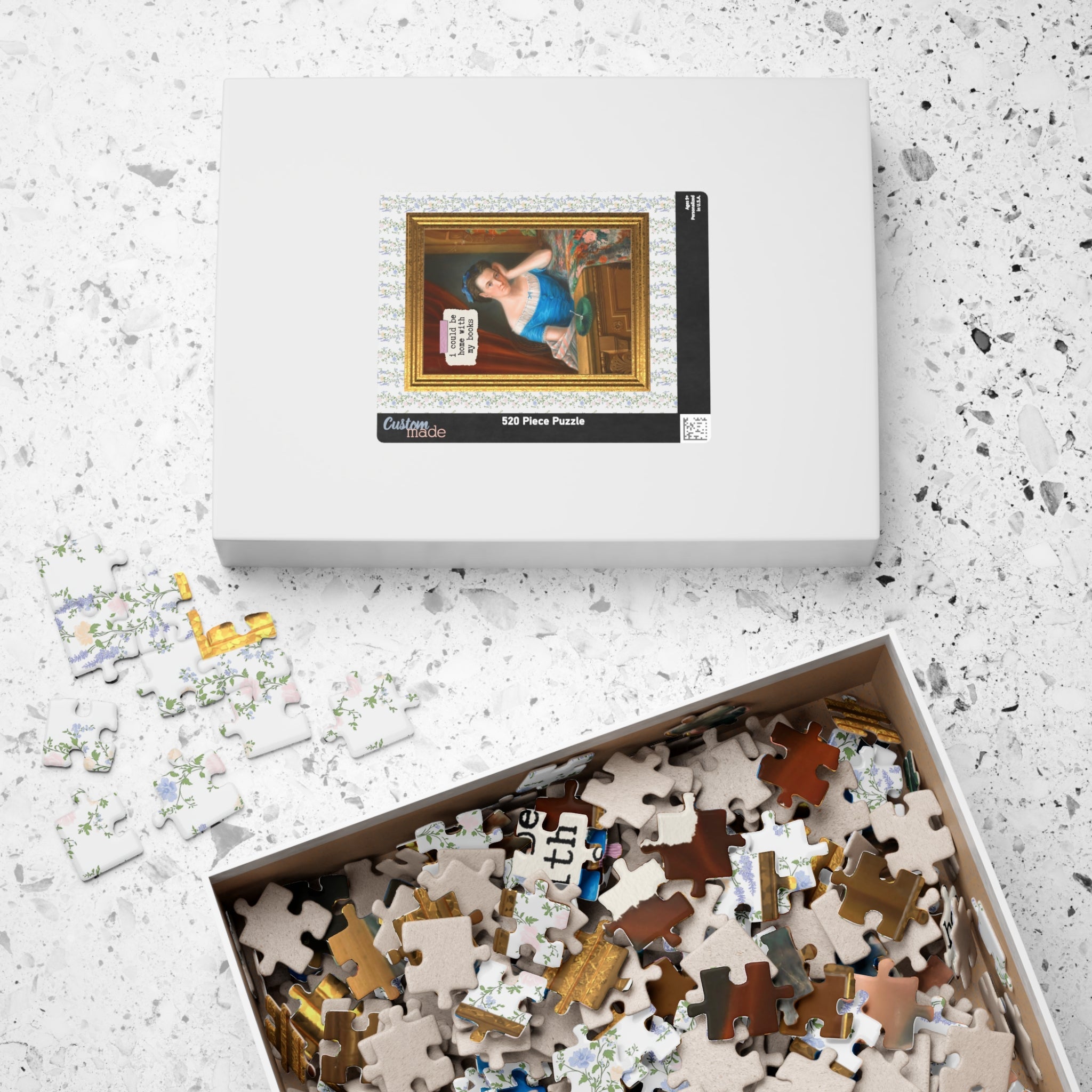 Book Lover Puzzle for Romance Reader - Opal and June