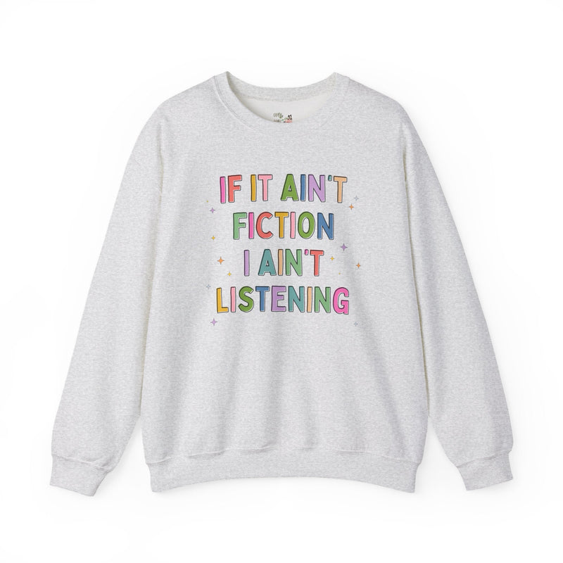 Book Lover Sweatshirt for Friend Who Loves Romantasy Novels or Historical Fiction, Cute Bookish Shirt, Reader or School Librarian, Bookworm - Opal and June