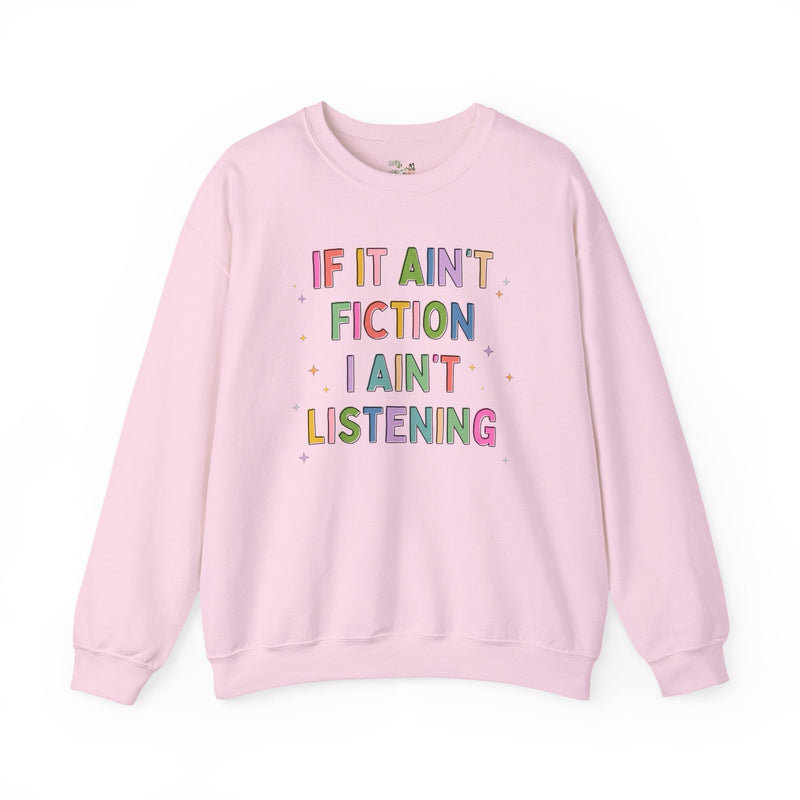 Book Lover Sweatshirt for Friend Who Loves Romantasy Novels or Historical Fiction, Cute Bookish Shirt, Reader or School Librarian, Bookworm - Opal and June
