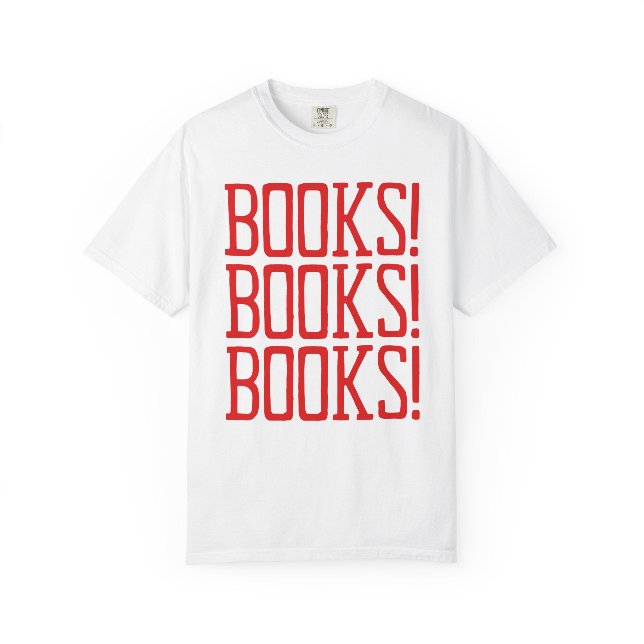 Book Lover Tee Shirt for Librarian or Reading Teacher, Cute Birthday Gift for Bookworm, Mom Who Loves Books, Bookish Present, Romance Reader - Opal and June