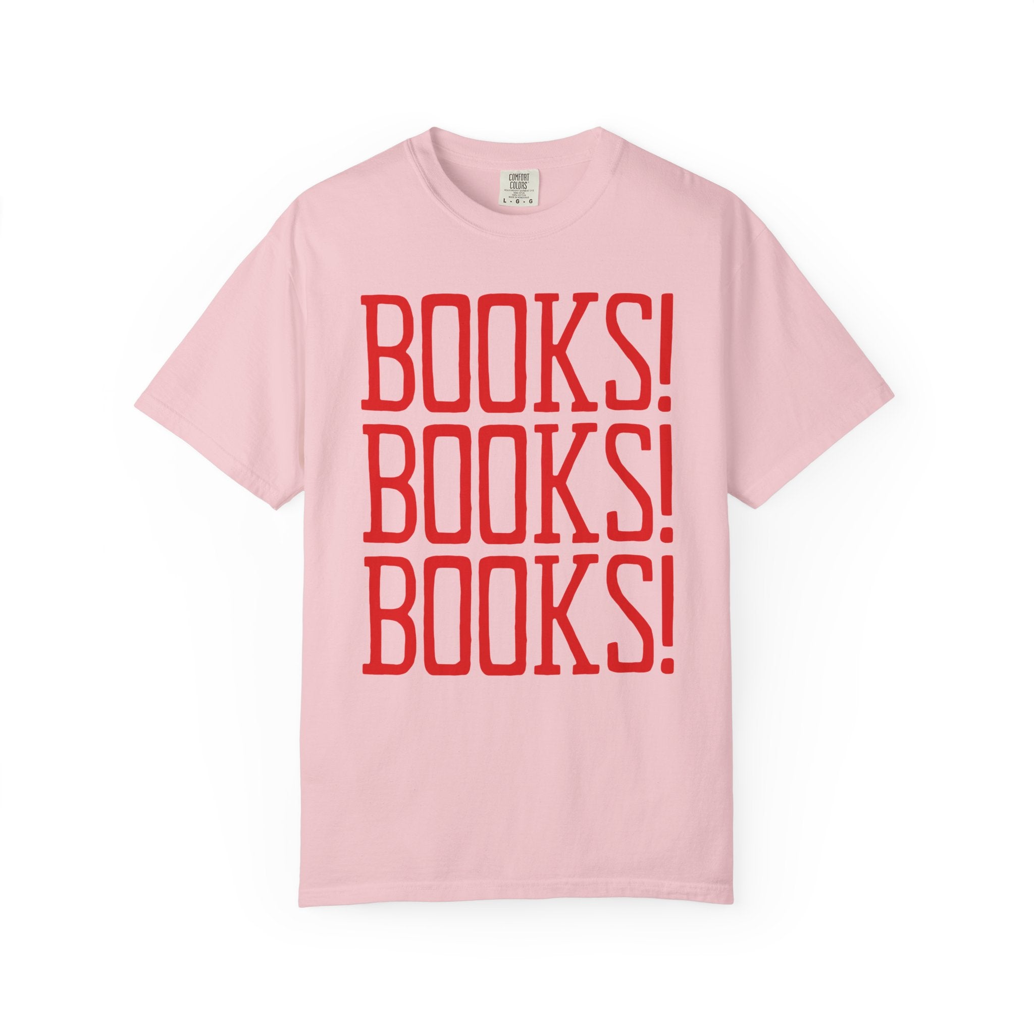 Book Lover Tee Shirt for Librarian or Reading Teacher, Cute Birthday Gift for Bookworm, Mom Who Loves Books, Bookish Present, Romance Reader - Opal and June