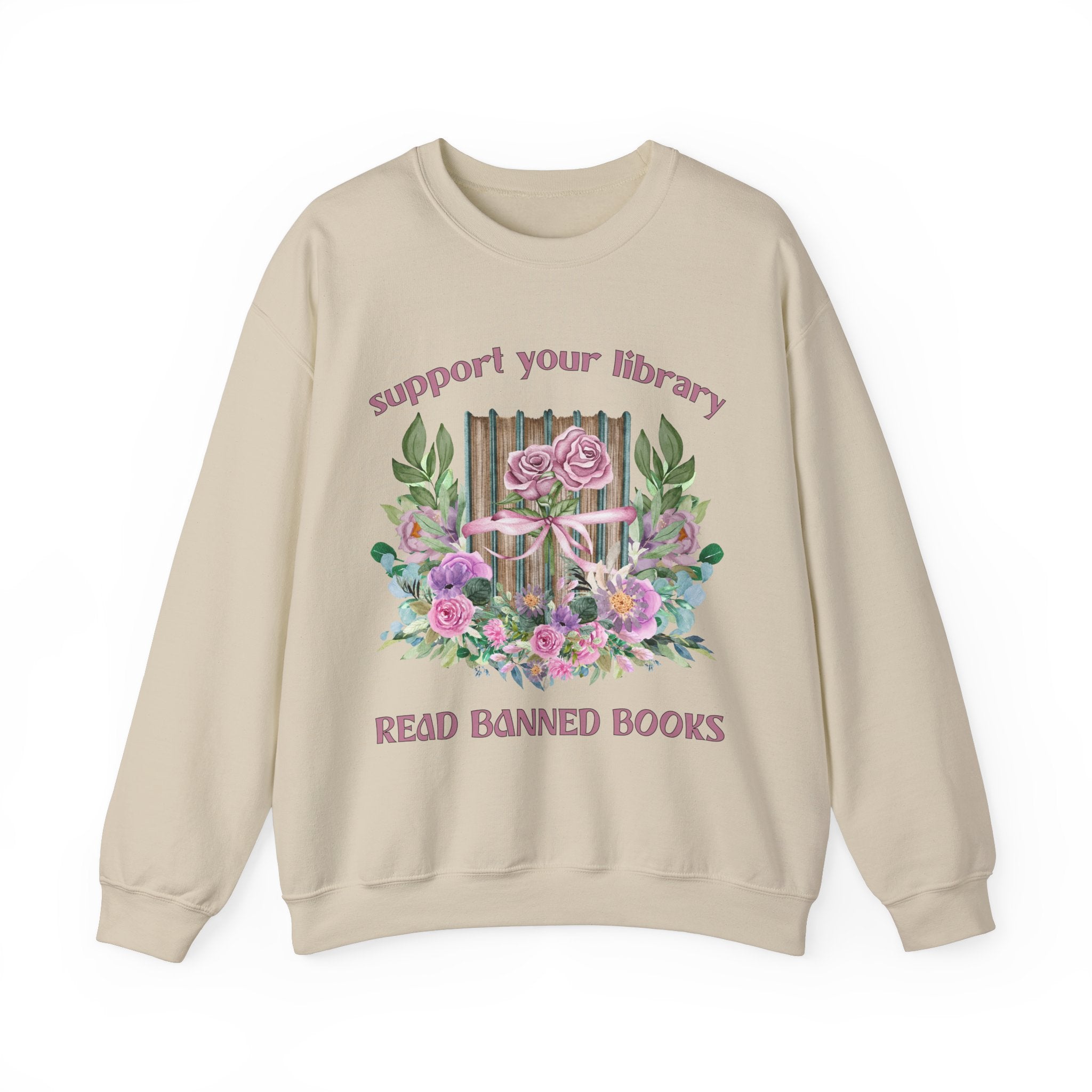 Book Sweatshirt: Read Banned Books - Opal and June