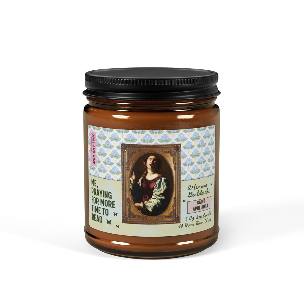 Bookish Art History Candle - Opal and June