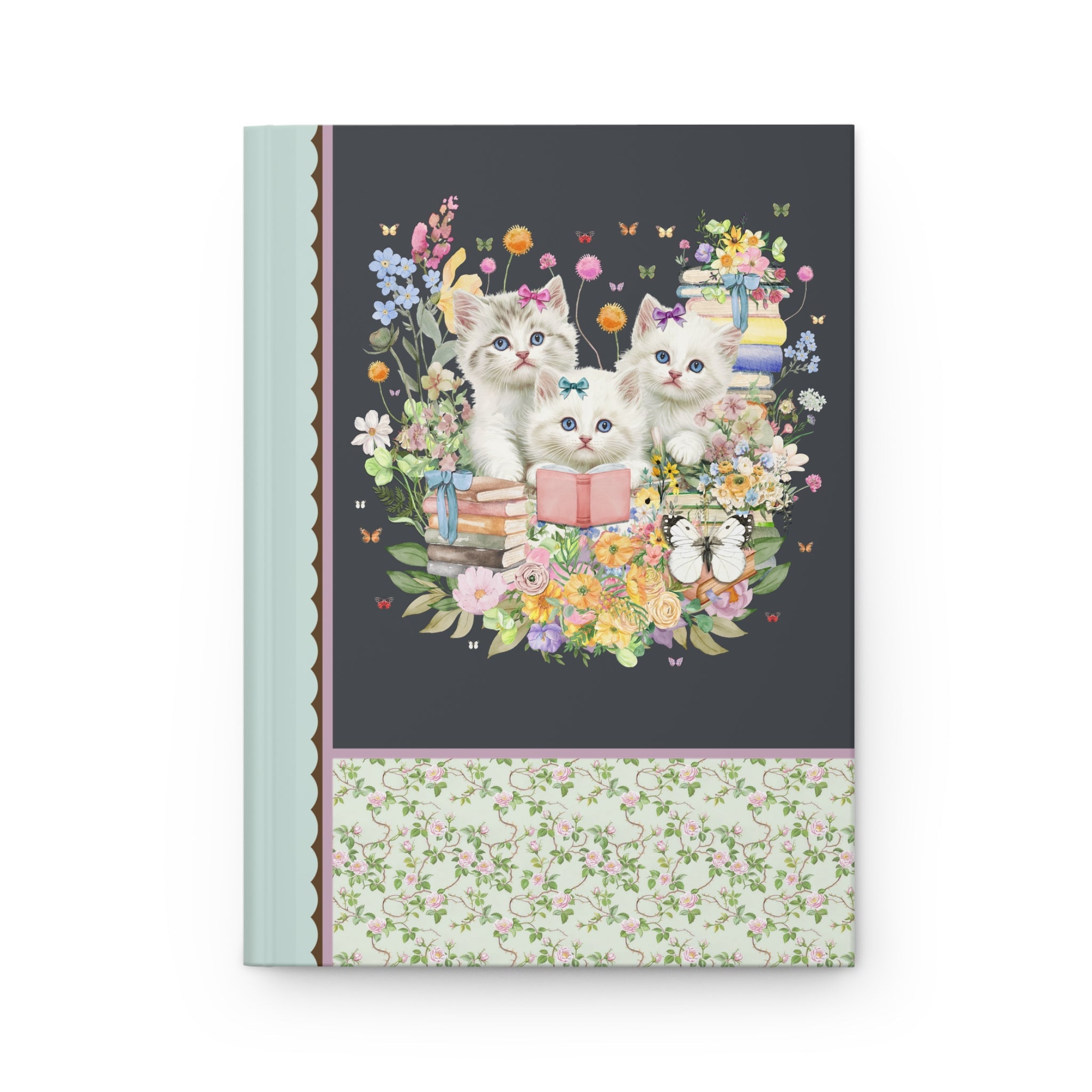Bookish Cat Lover Journal - Opal and June
