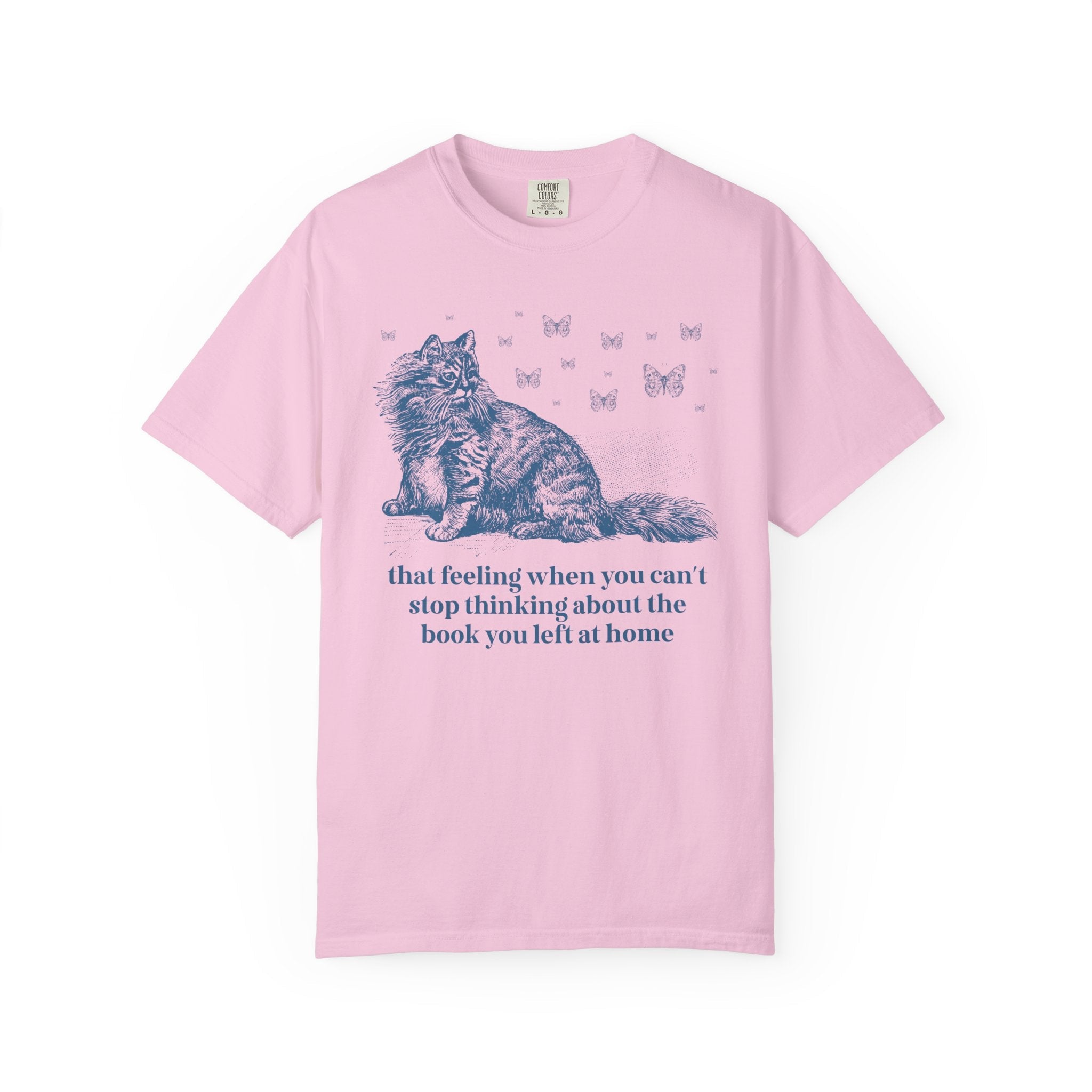 Bookish Cat Lover Tee - Opal and June