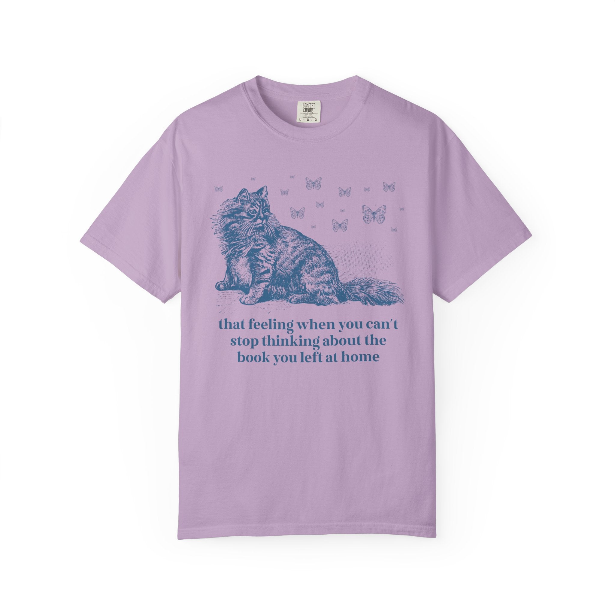 Bookish Cat Lover Tee - Opal and June