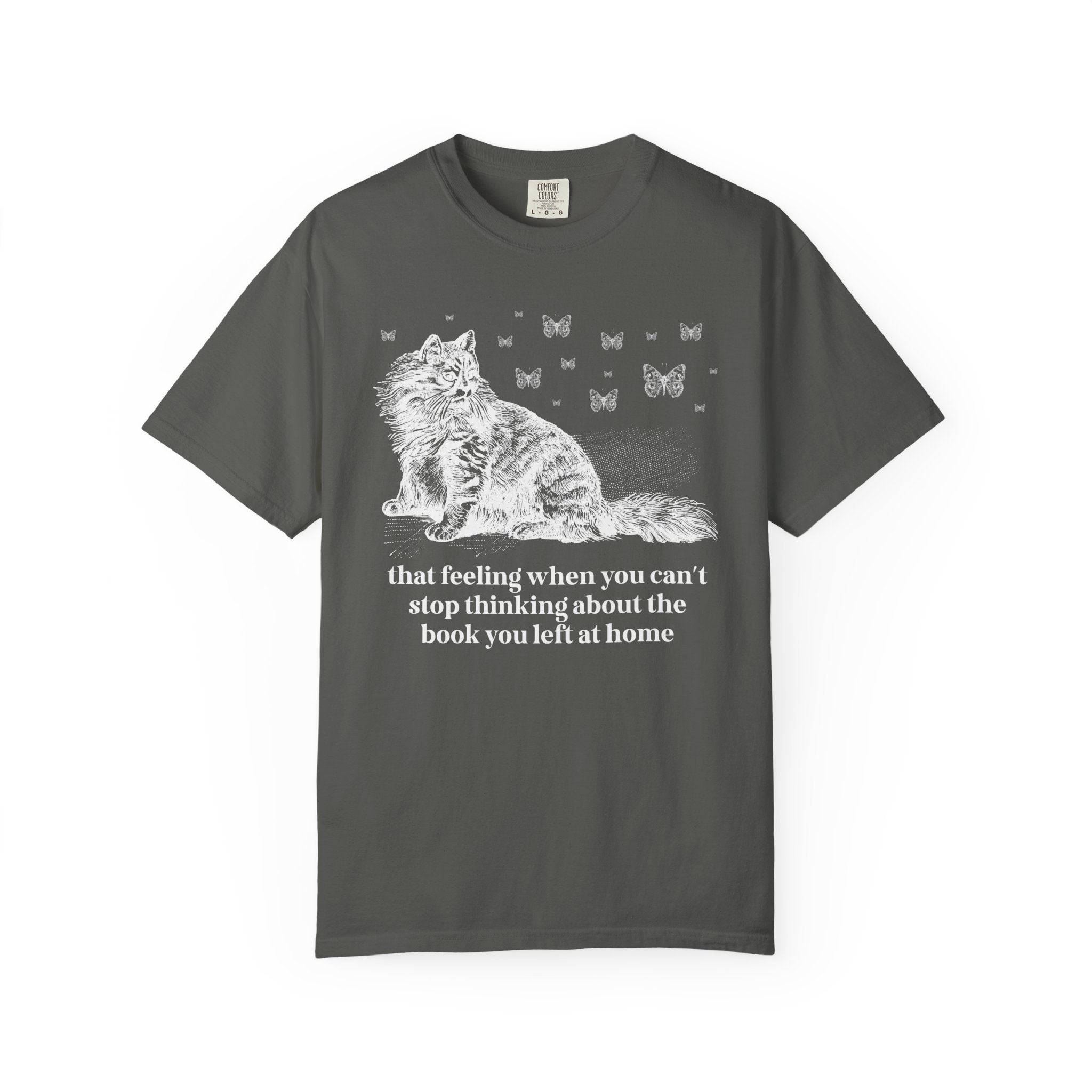 Bookish Cat Lover Tee - Opal and June