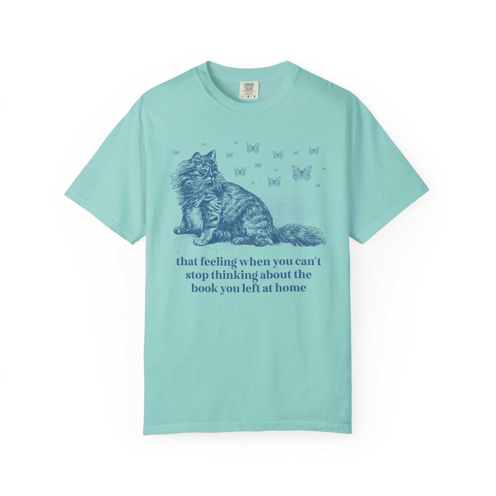 Bookish Cat Lover Tee - Opal and June