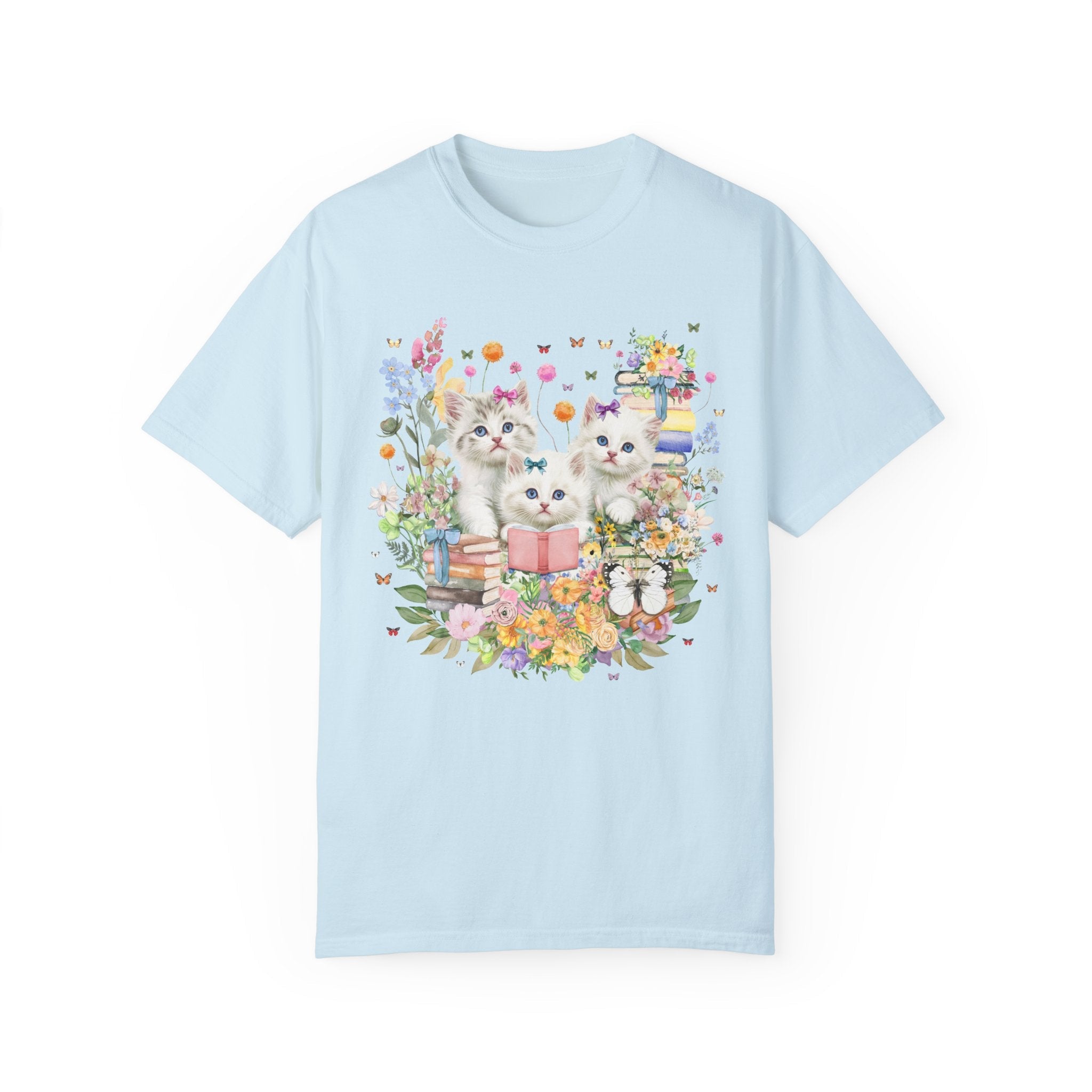 Bookish Cat Lover Tee - Opal and June
