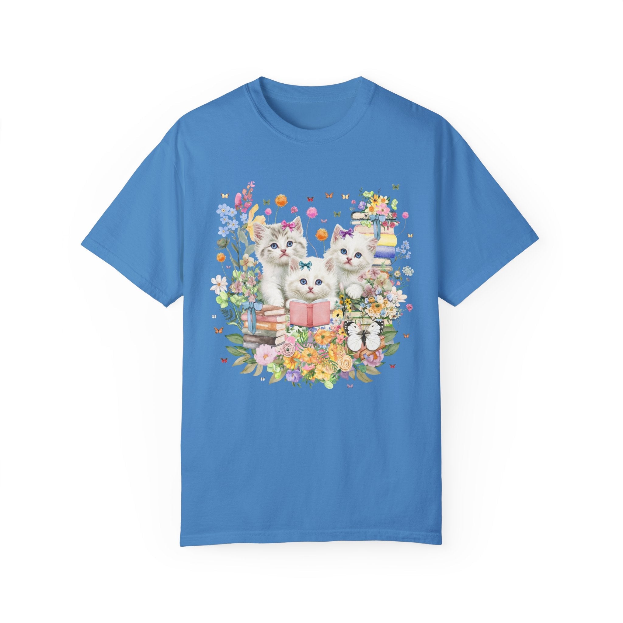 Bookish Cat Lover Tee - Opal and June
