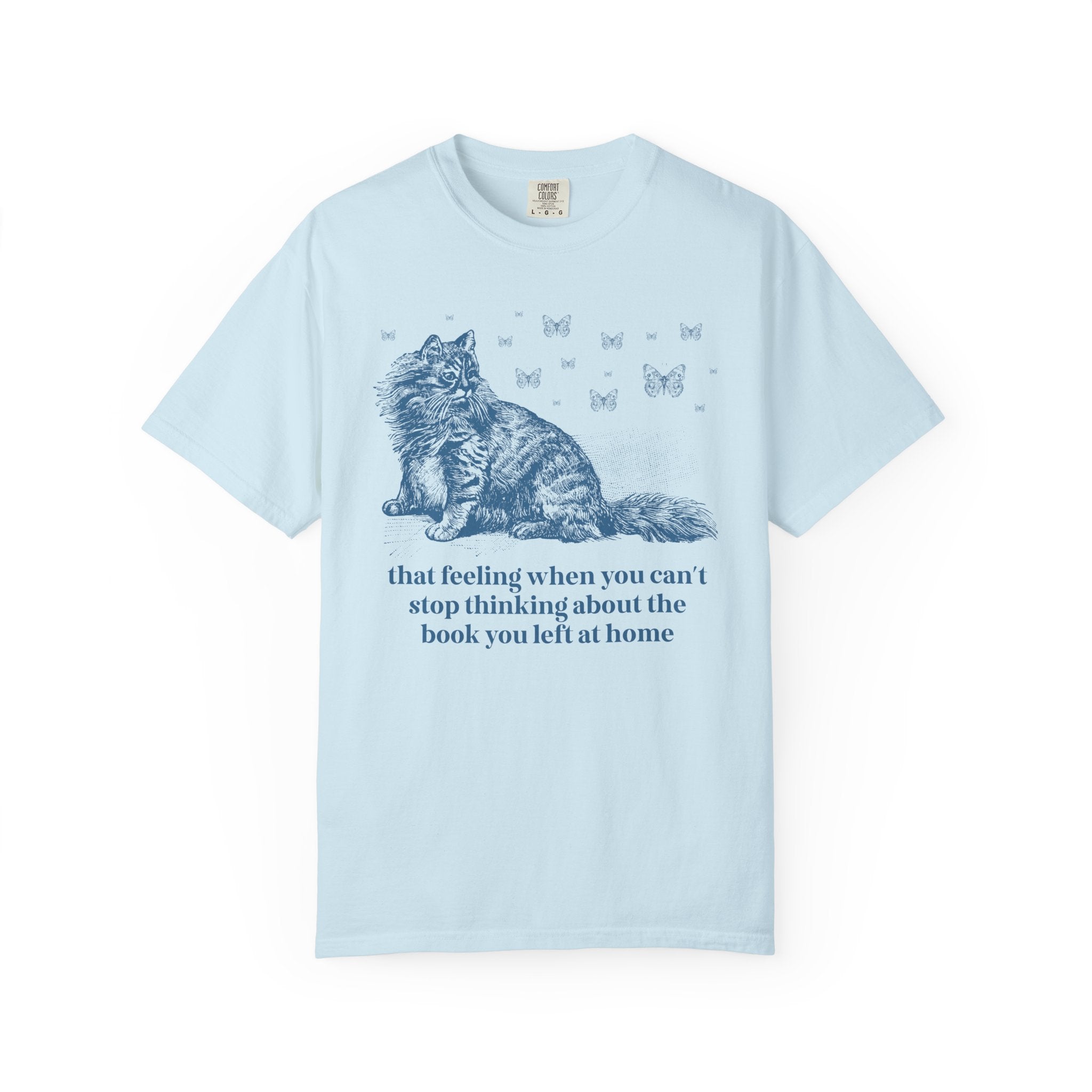 Bookish Cat Lover Tee - Opal and June