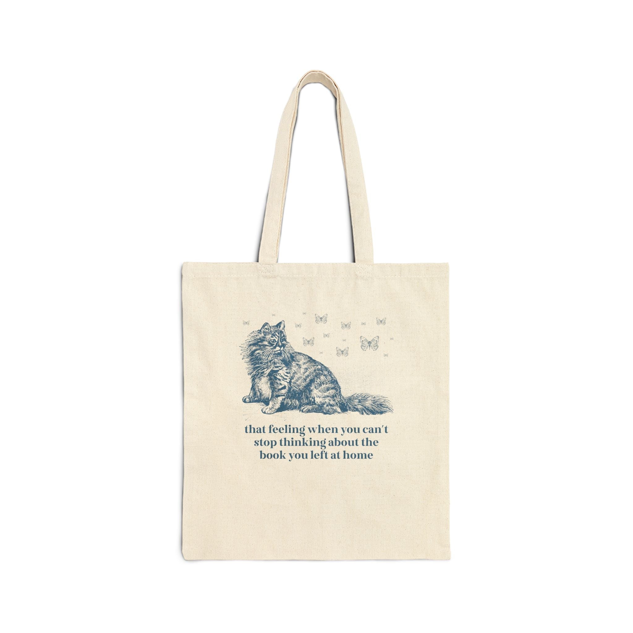 Bookish Cat Lover Tote - Opal and June