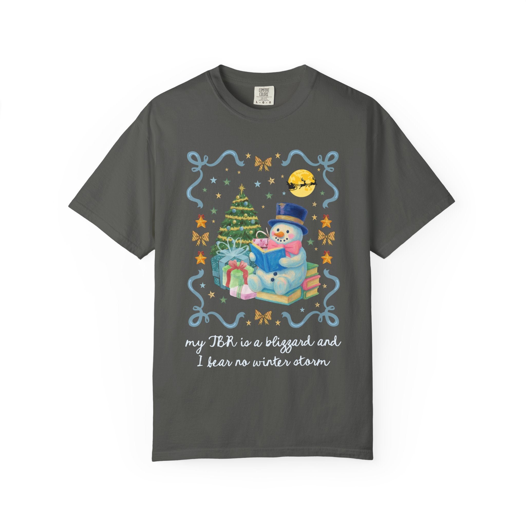 Bookish Christmas T-Shirt - Opal and June