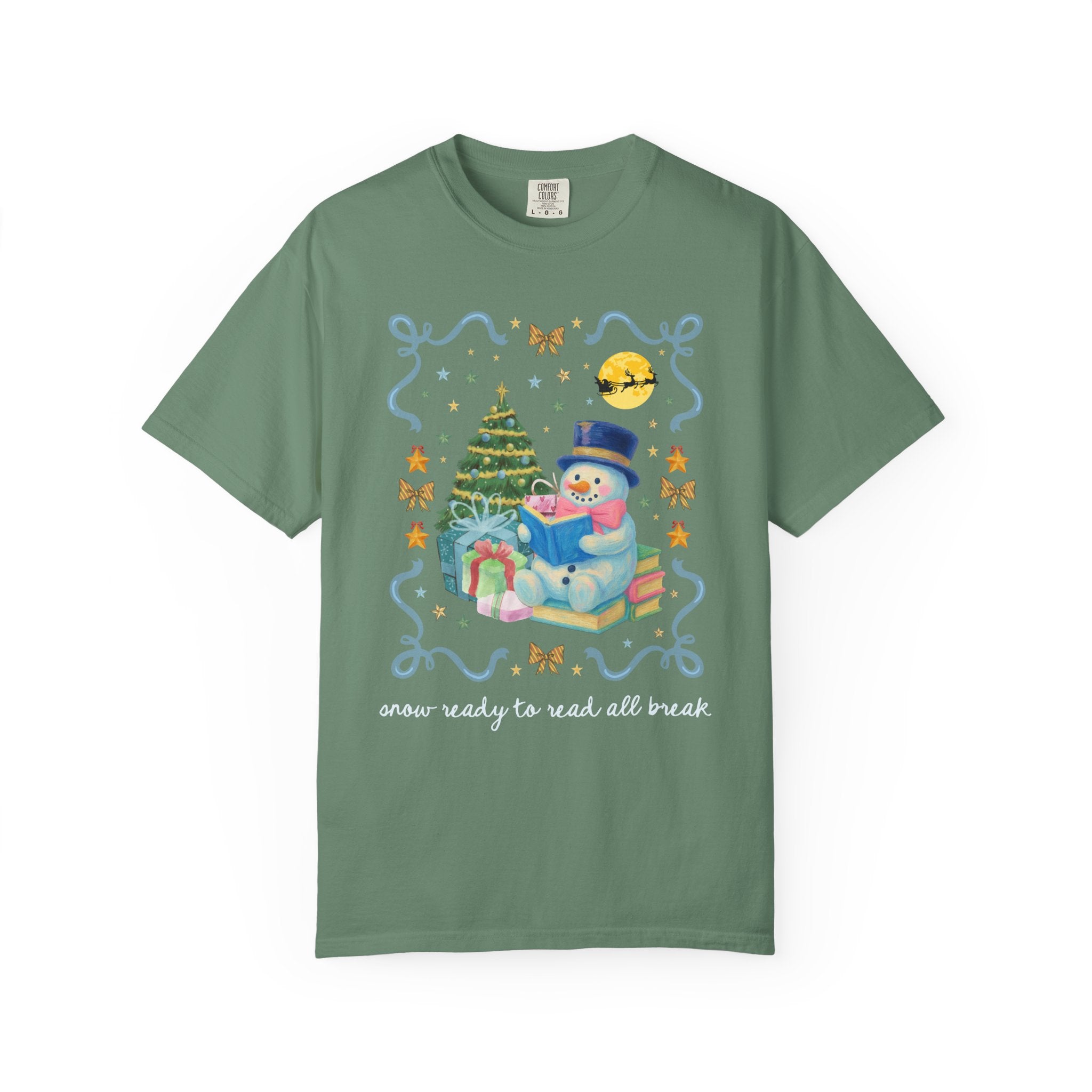 Bookish Christmas T-Shirt - Opal and June