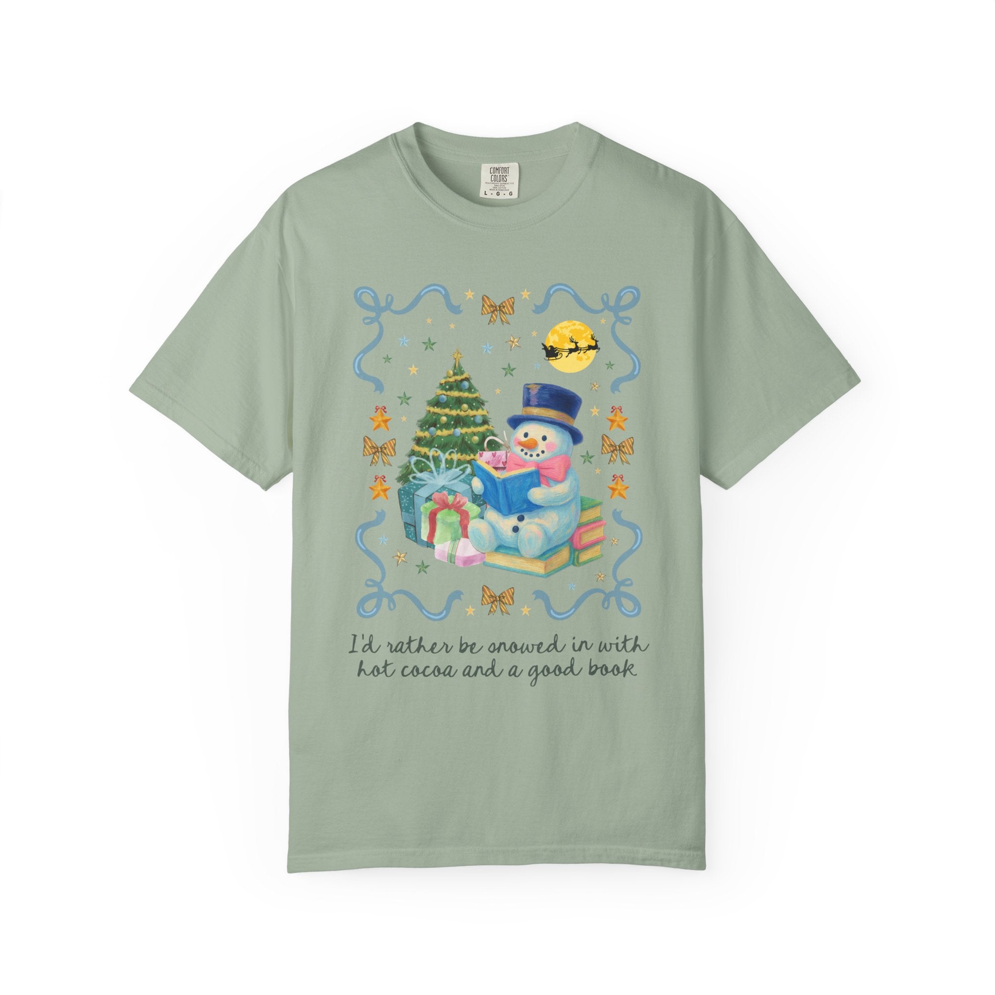 Bookish Christmas T-Shirt - Opal and June