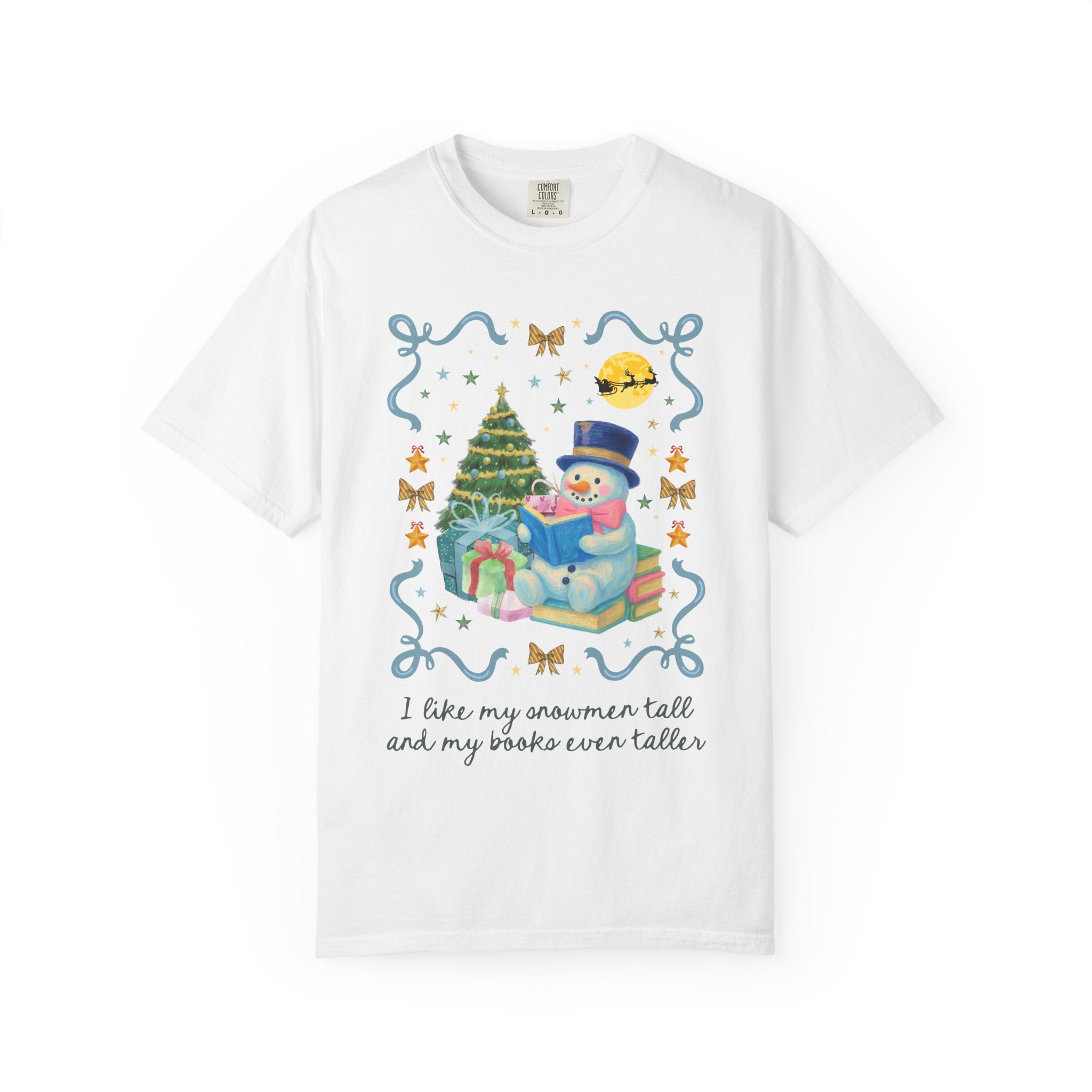 Bookish Christmas T-Shirt - Opal and June