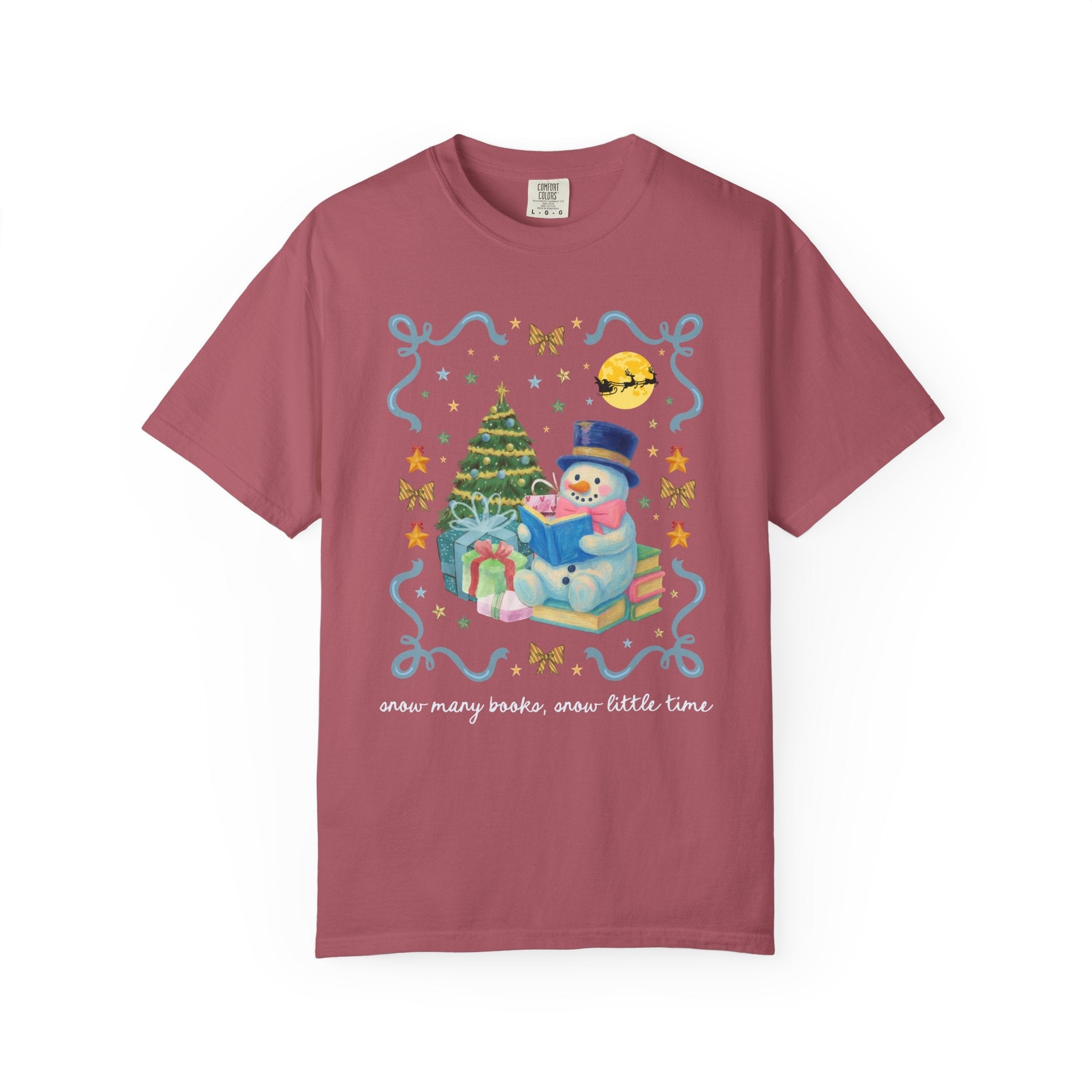 Bookish Christmas T-Shirt - Opal and June