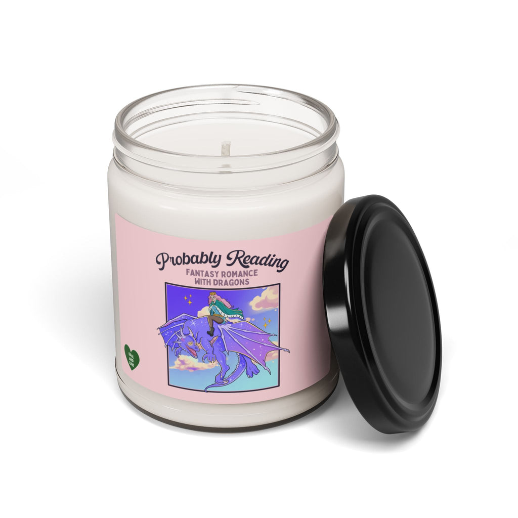 Bookish Dragon Candle - Opal and June