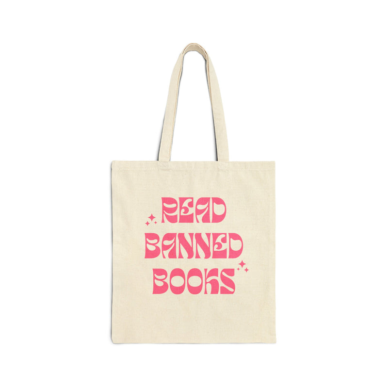 Bookish Groovy Tote Bag for Her: Read Banned Books - Opal and June