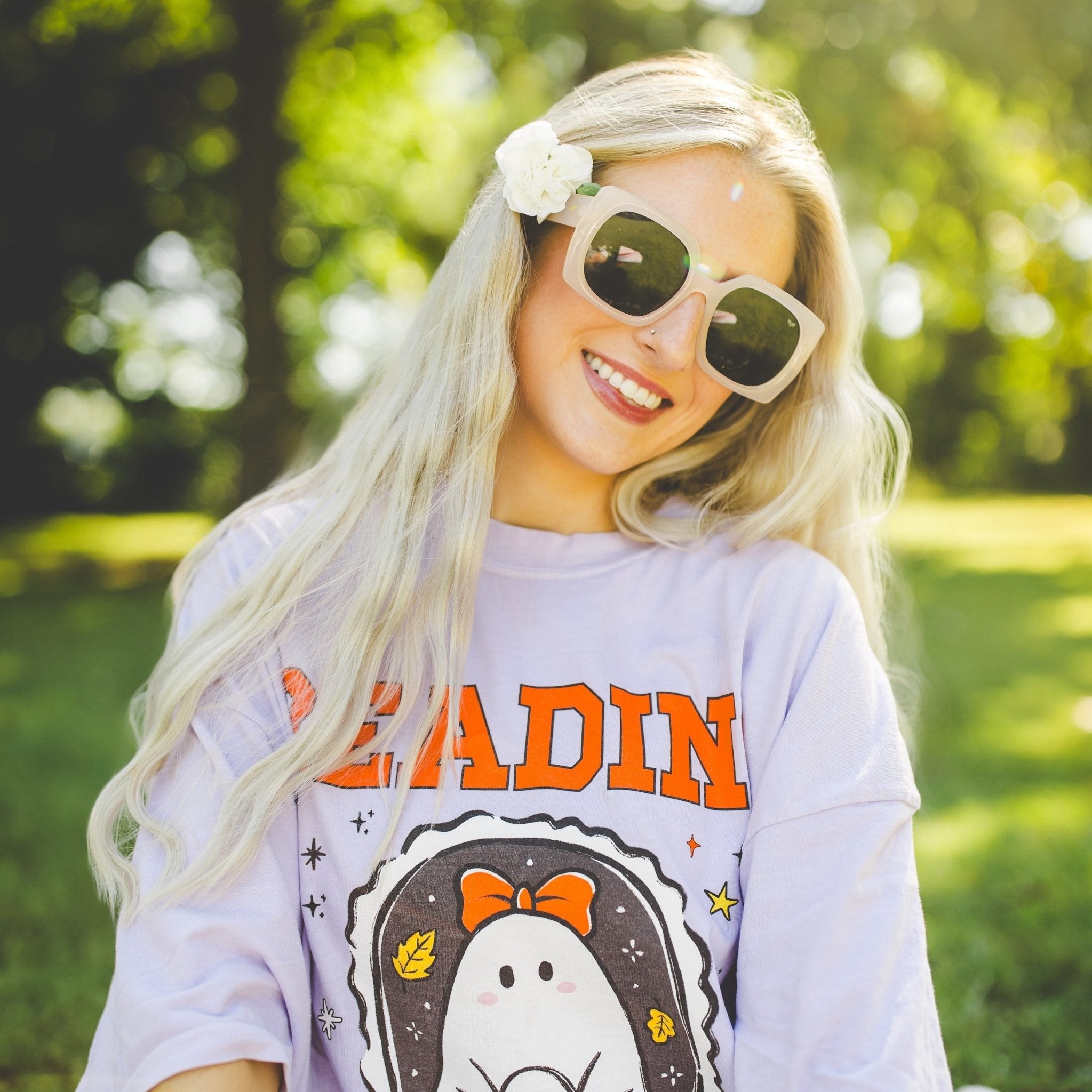 Bookish Halloween Tee - Opal and June