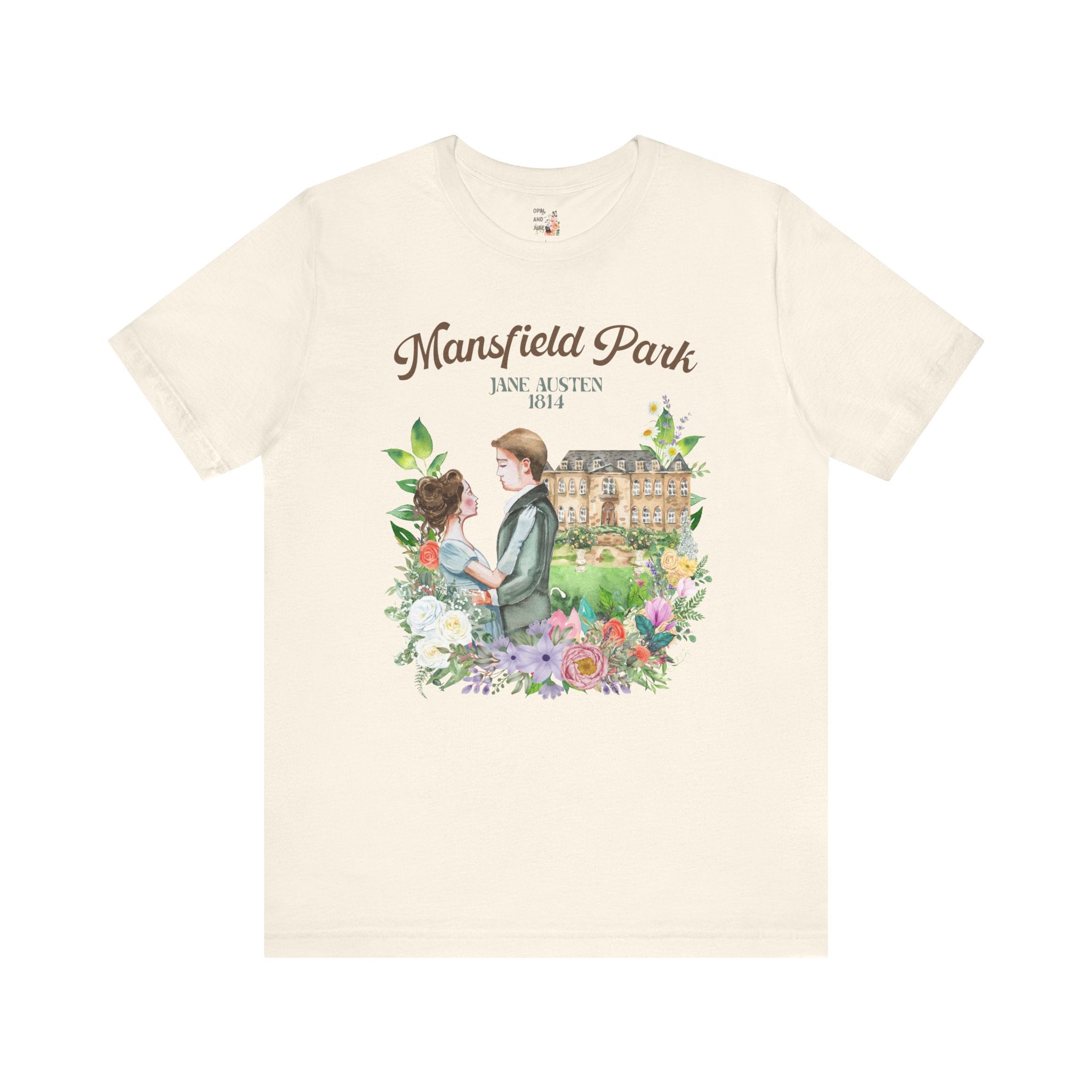 Bookish Jane Austen Mansfield Park Tee - Opal and June