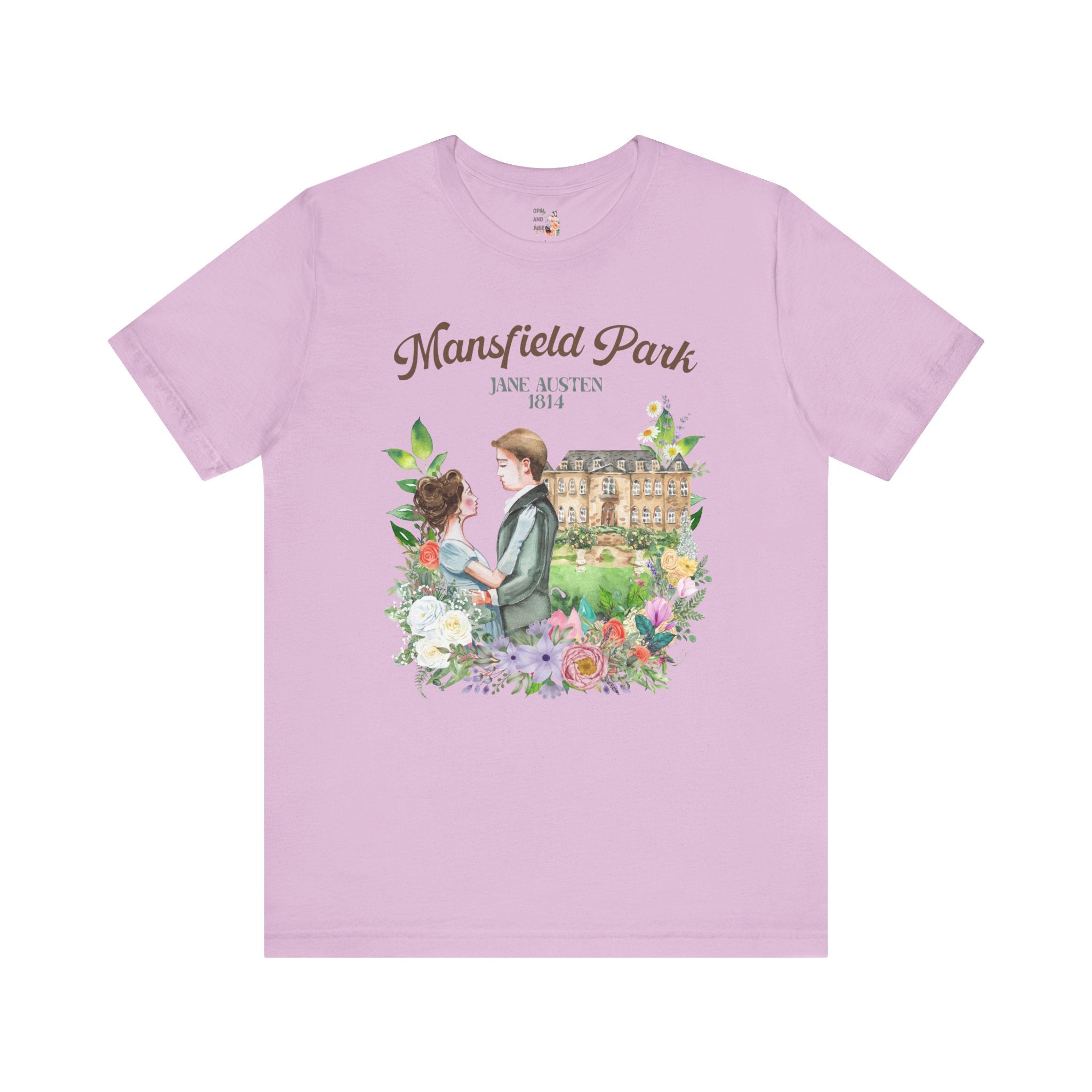 Bookish Jane Austen Mansfield Park Tee - Opal and June