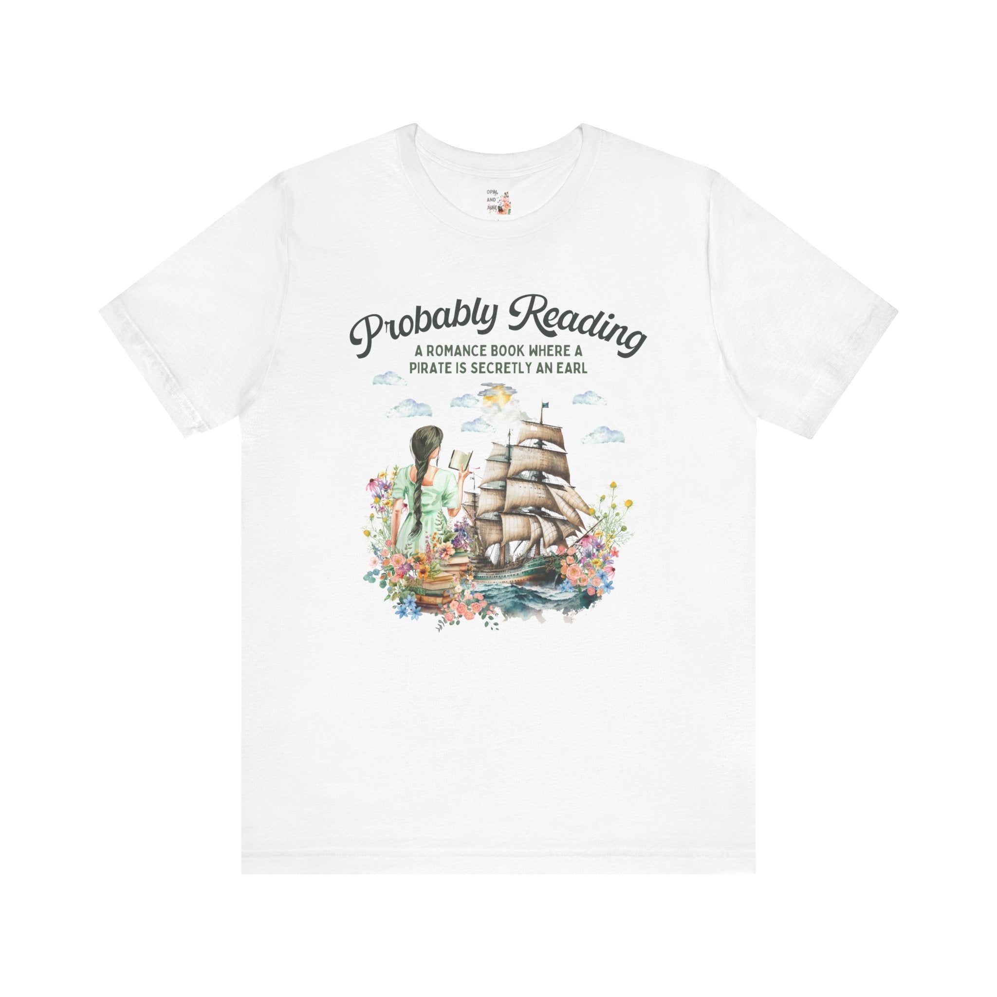 Bookish Pirate Earl Tee Shirt - Opal and June