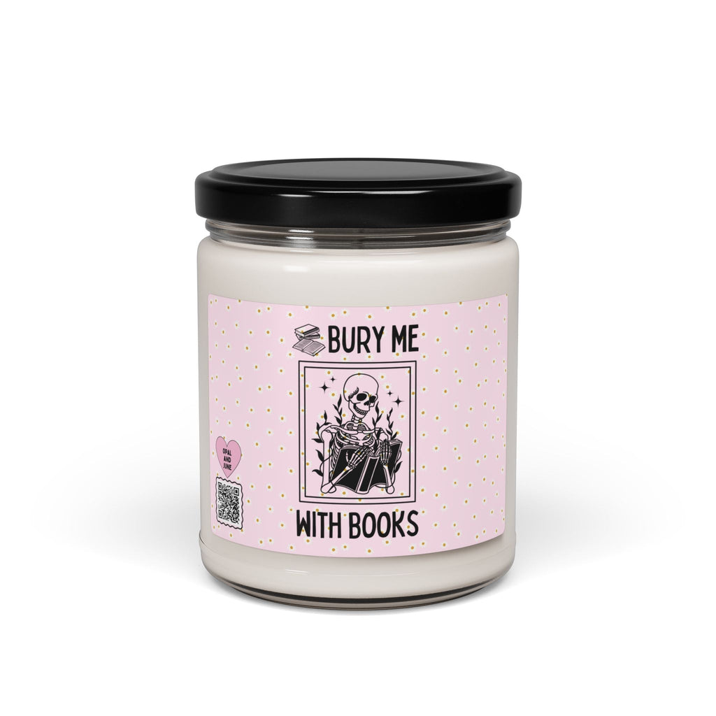 Bookish Skeleton Candle - Opal and June