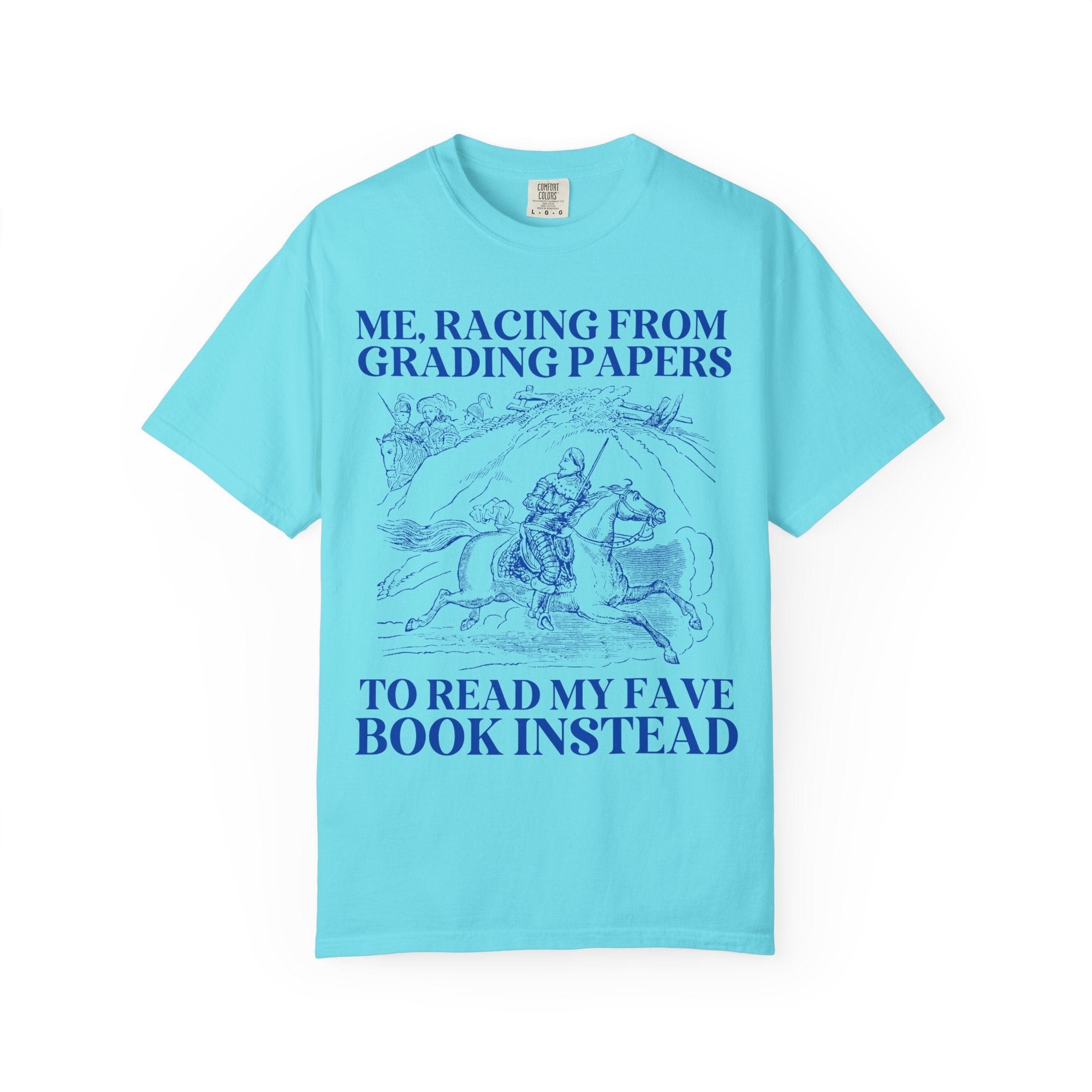 Bookish Teacher Tee Shirt with Funny Saying, High School Teacher Shirt, Funny Sarcastic Grading Tee for Junior High Teacher Who Loves Books - Opal and June