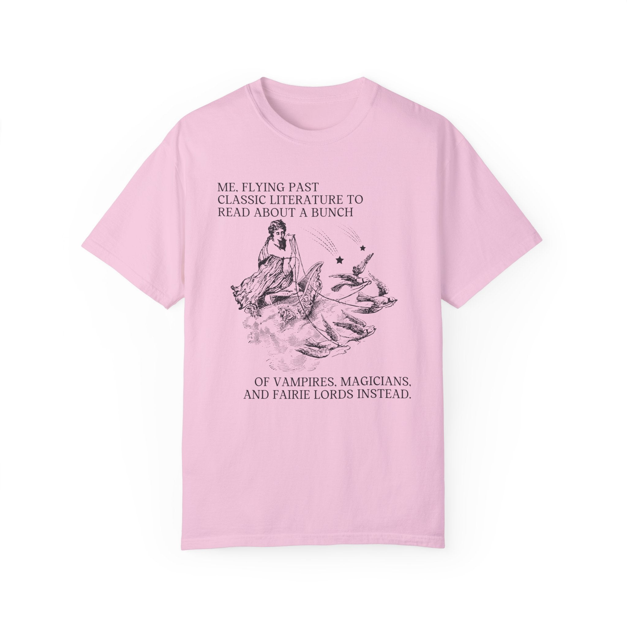 Bookish Tee Shirt for Fantasy Reader, Romantasy T-Shirt, Bookworm Who Loves Paranormal Romance Books, Funny Book Lover Gift, Romance Tropes - Opal and June