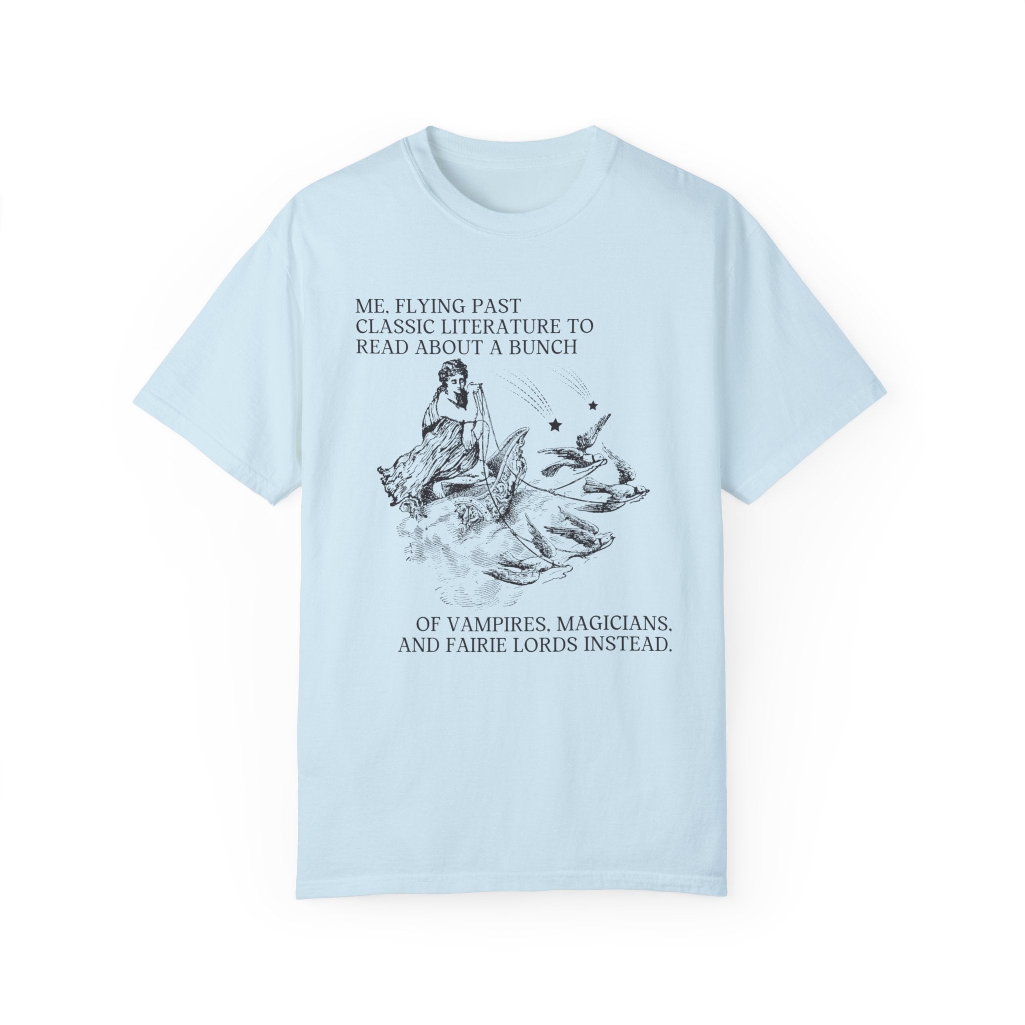 Bookish Tee Shirt for Fantasy Reader, Romantasy T-Shirt, Bookworm Who Loves Paranormal Romance Books, Funny Book Lover Gift, Romance Tropes - Opal and June