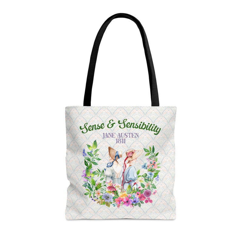 Bookish Tote Bag for Classic Literature Lover: Sense and Sensibility - Opal and June