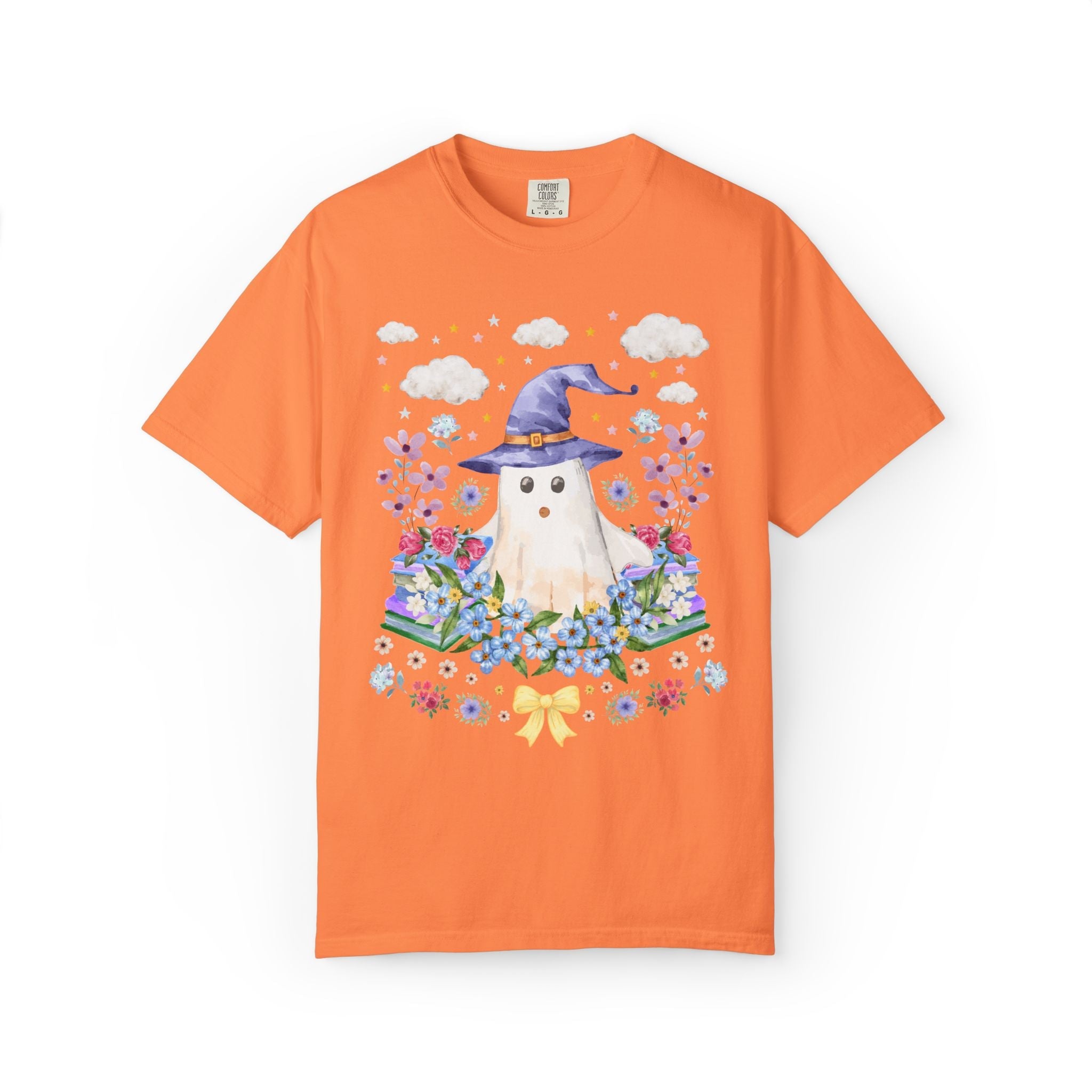 Bookish Wildflower Ghost Tee Shirt - Opal and June