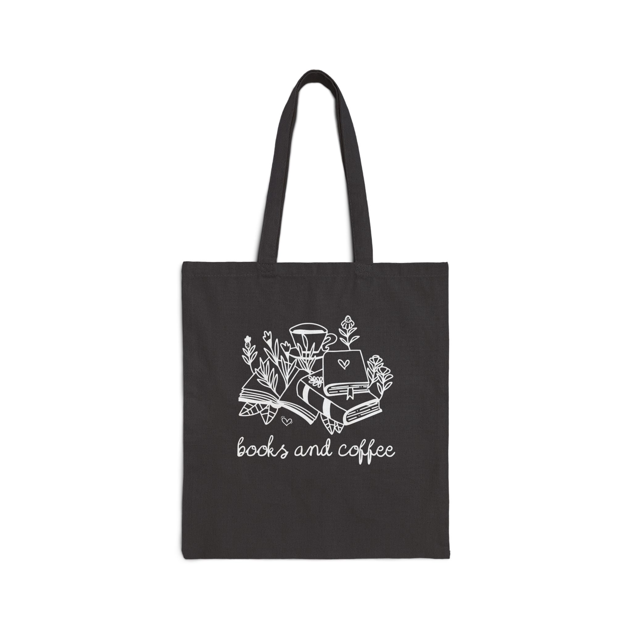Books and Coffee Tote - Opal and June