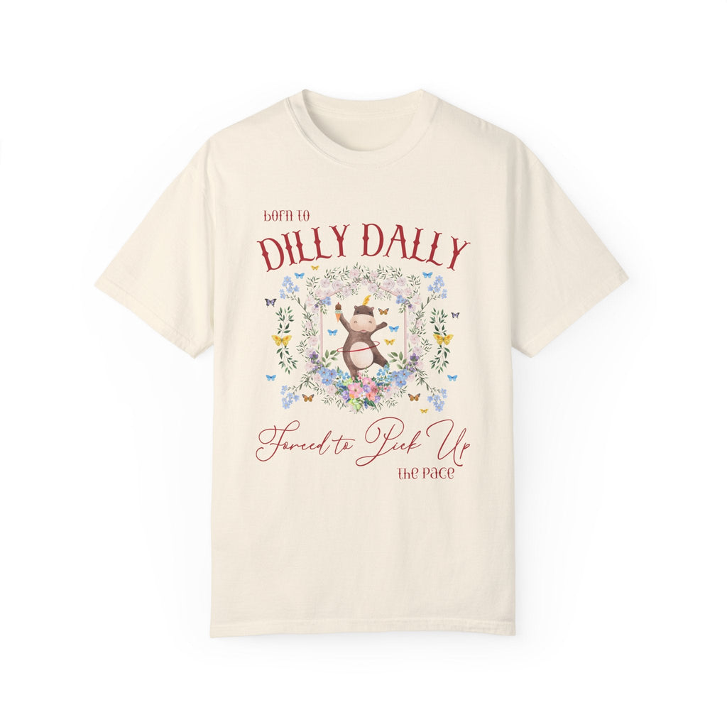 Born to Dilly Dally Hippo Tee - Opal and June