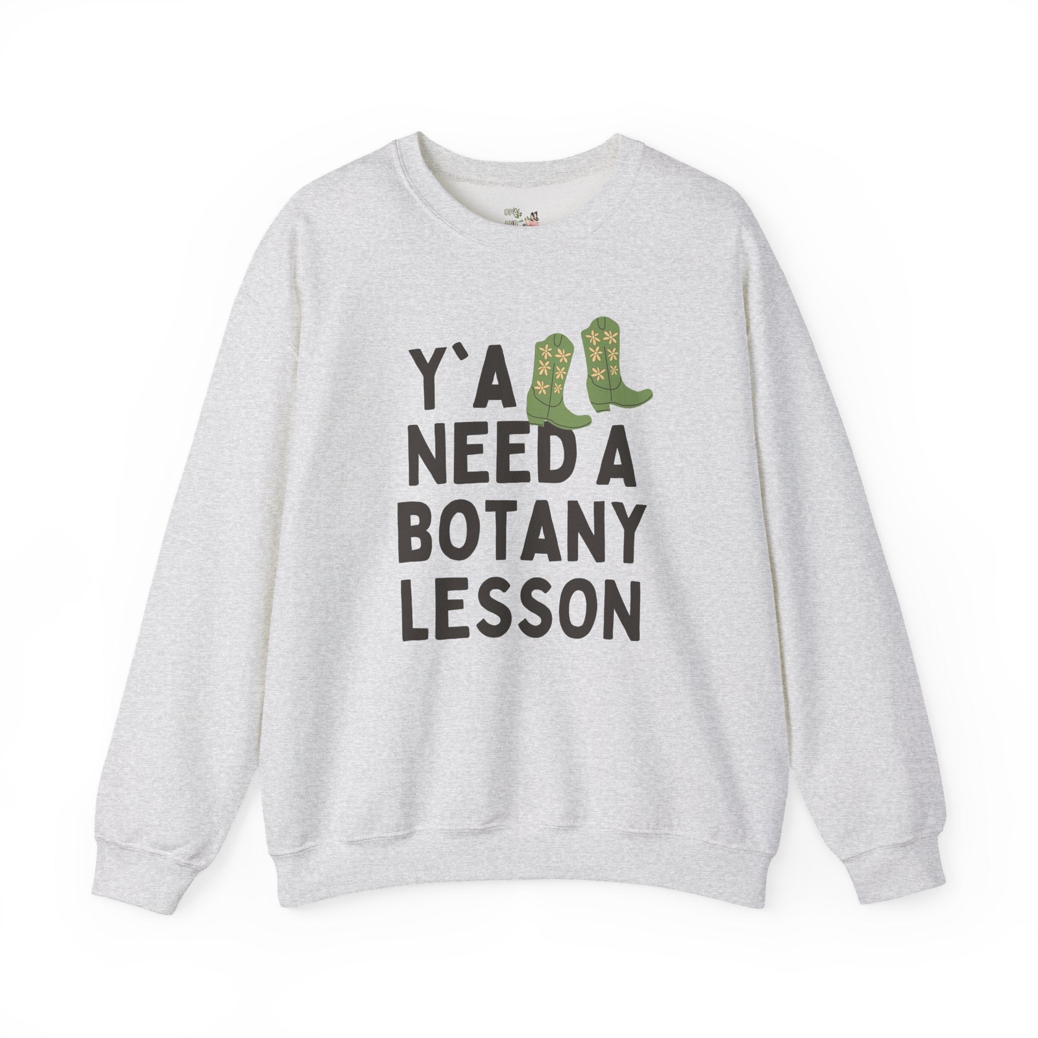 Botany Science Teacher Sweatshirt for Middle School Science Teacher or High School Teacher, Science Major Teaching Assistant, Plant Biology - Opal and June
