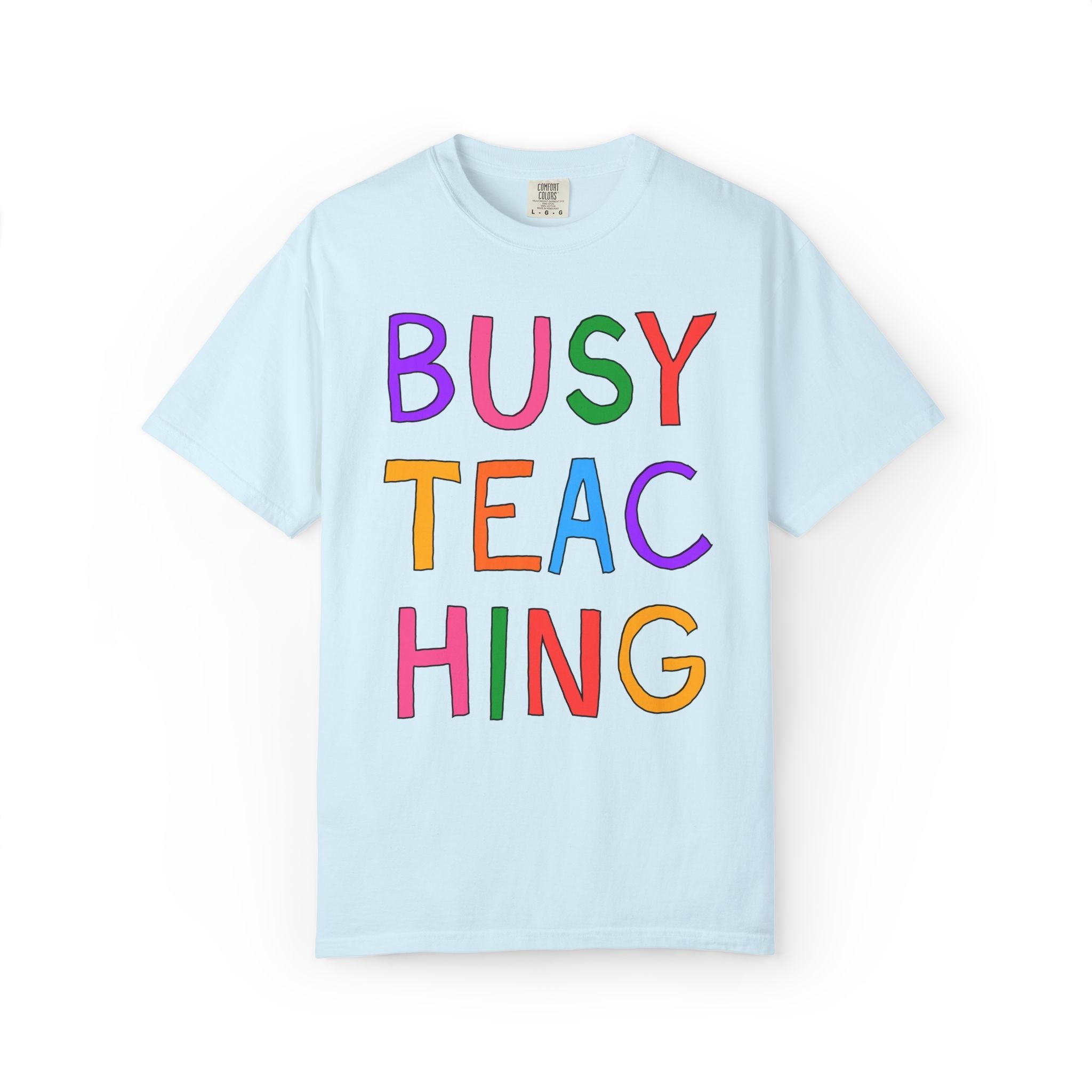 Busy Teaching Tee - Opal and June