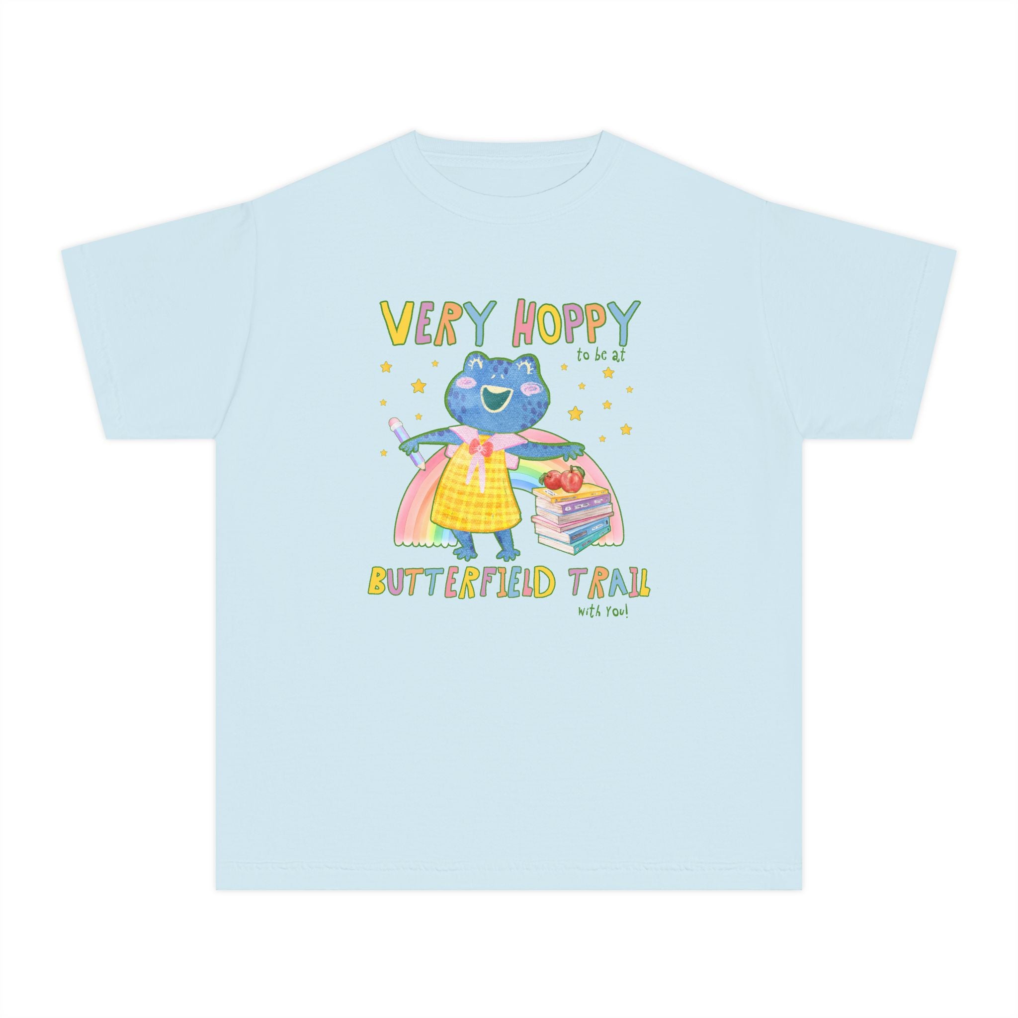 Butterfield Trail Elementary Kids Tee Shirt: Very Hoppy - Opal and June