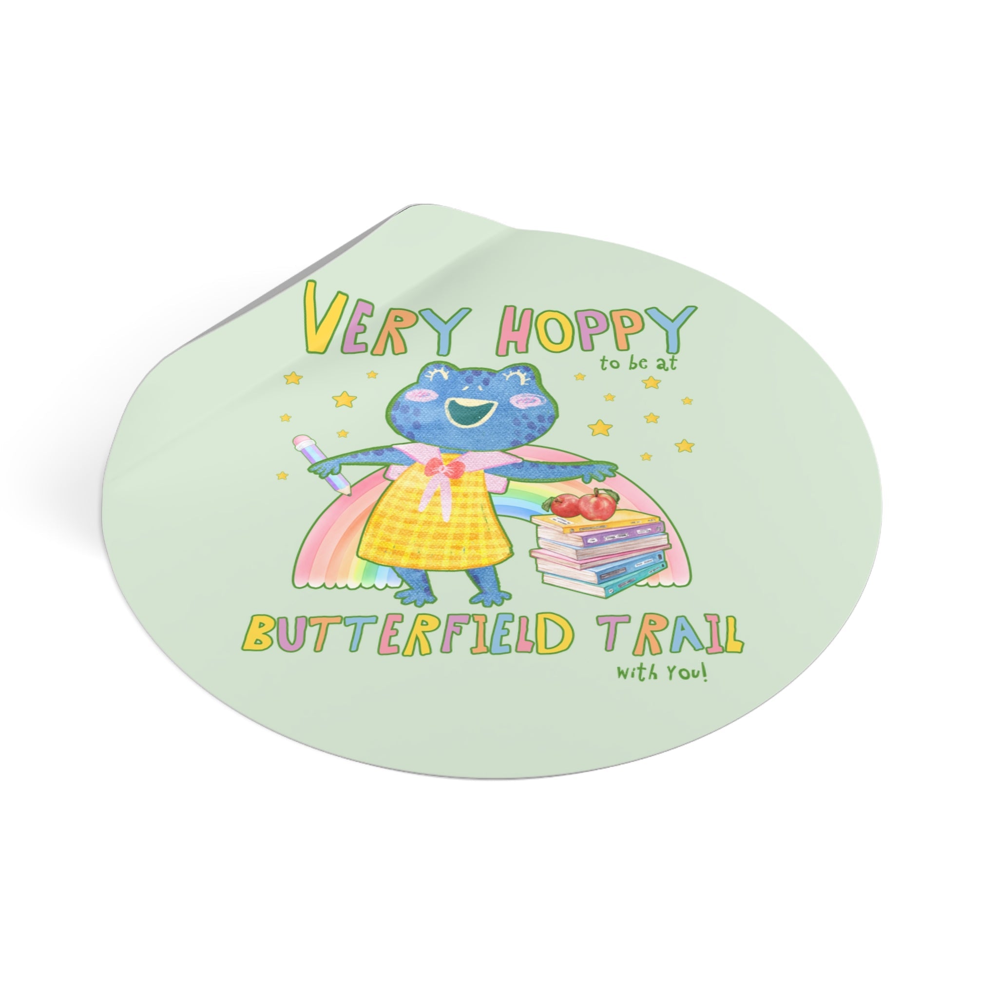 Butterfield Trail Elementary Sticker: Very Hoppy - Opal and June