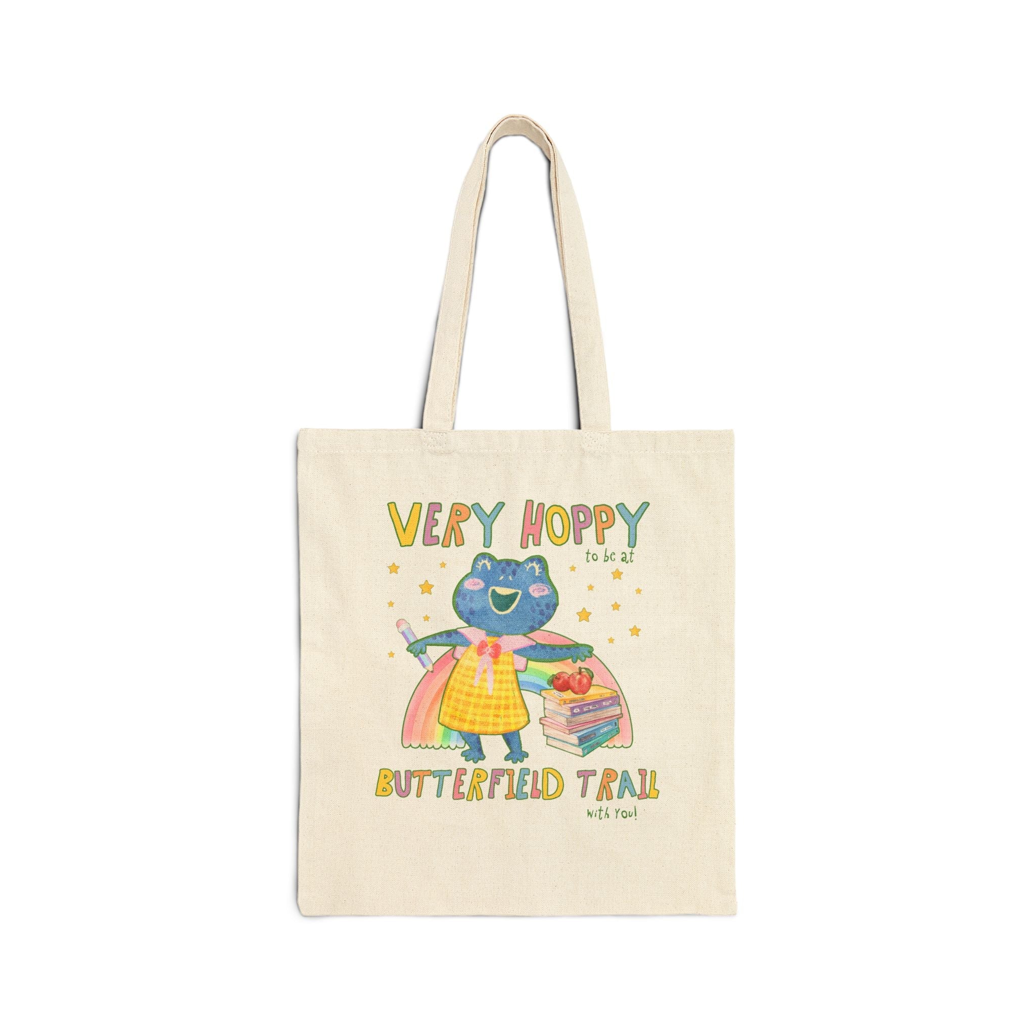 Butterfield Trail Elementary Tote Bag: Very Hoppy - Opal and June