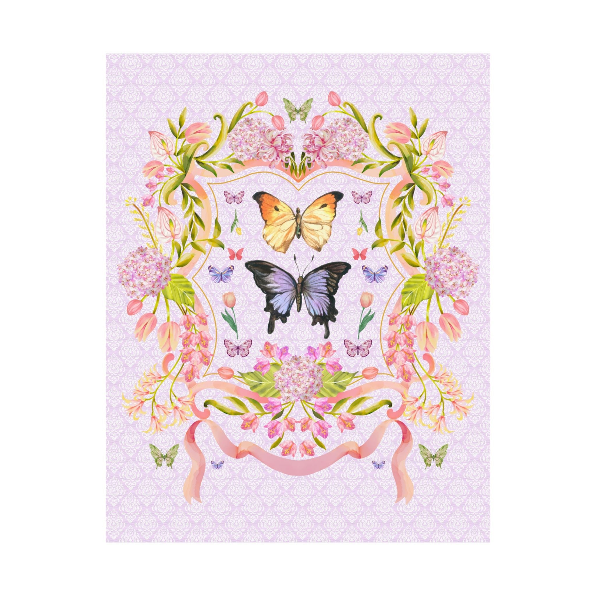 Butterfly Poster - Opal and June