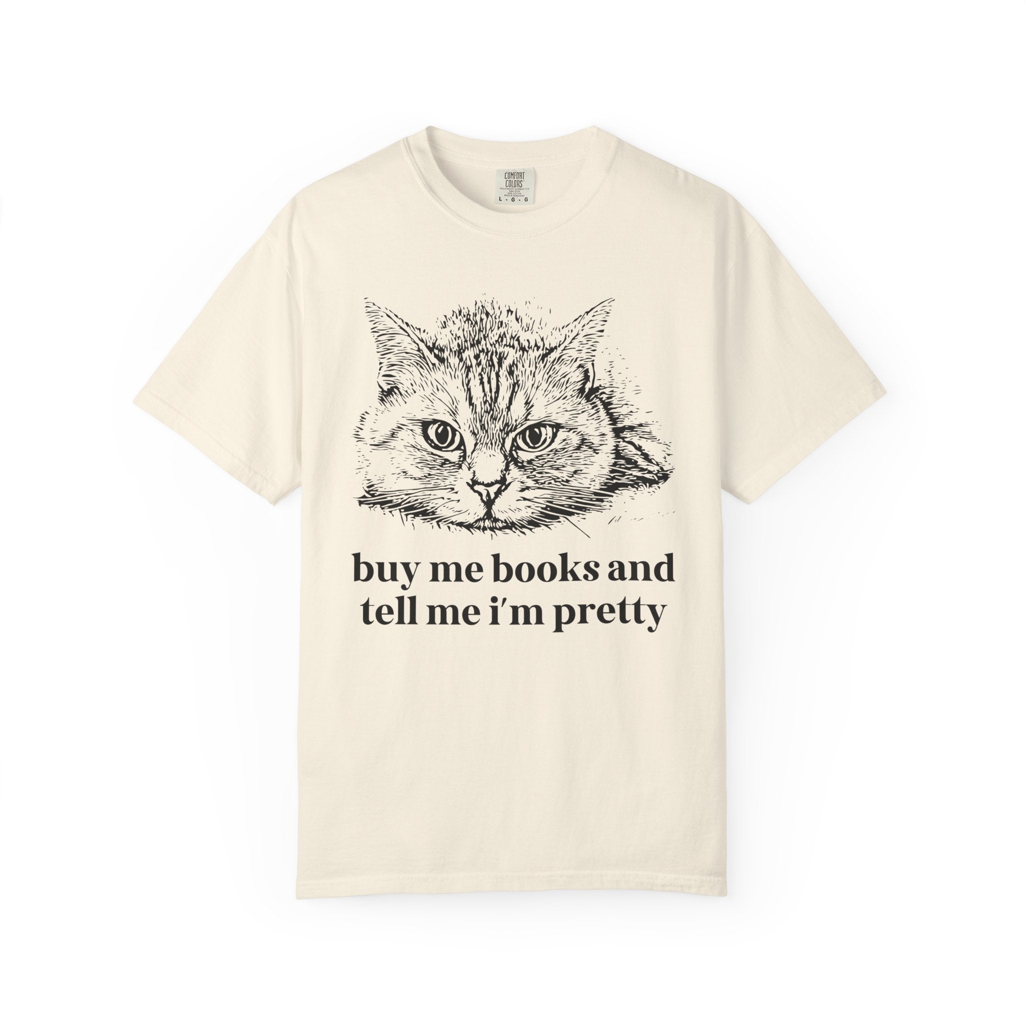 Buy Me Books and Tell Me I'm Pretty Cat Tee - Opal and June