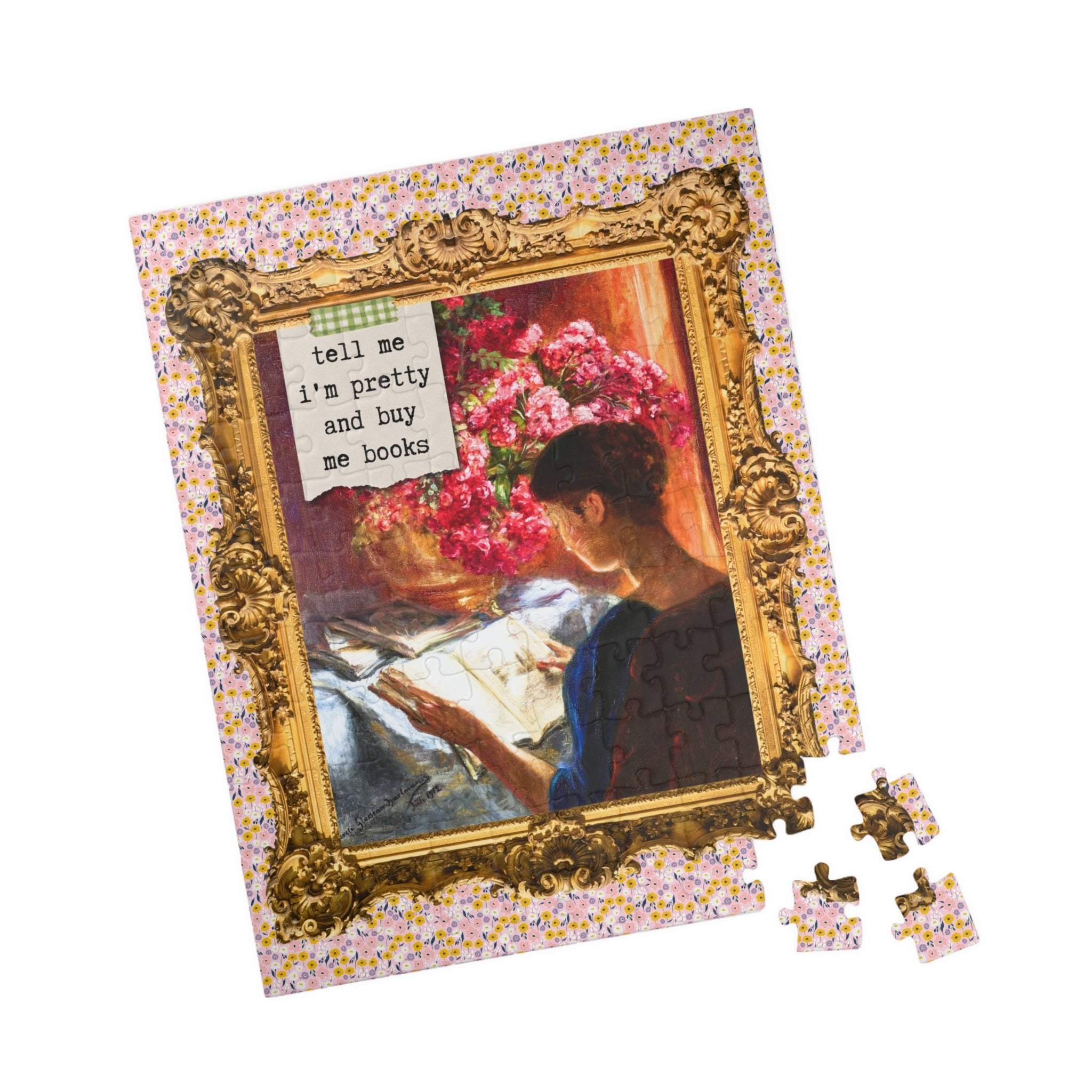 Buy Me Books and Tell Me I'm Pretty Puzzle - Opal and June