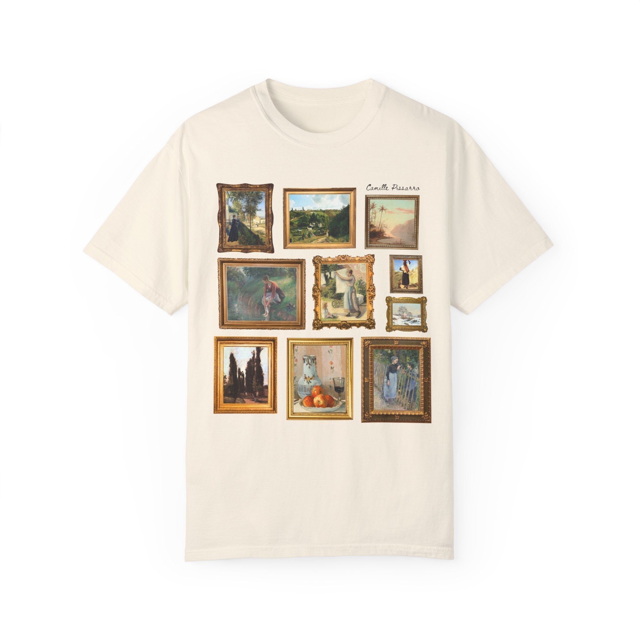 Camille Pissarro Art History Shirt: Famous Impressionist Paintings, Post - Impressionist Art Movement, 19th Century Art, Humanites Major Gift - Opal and June
